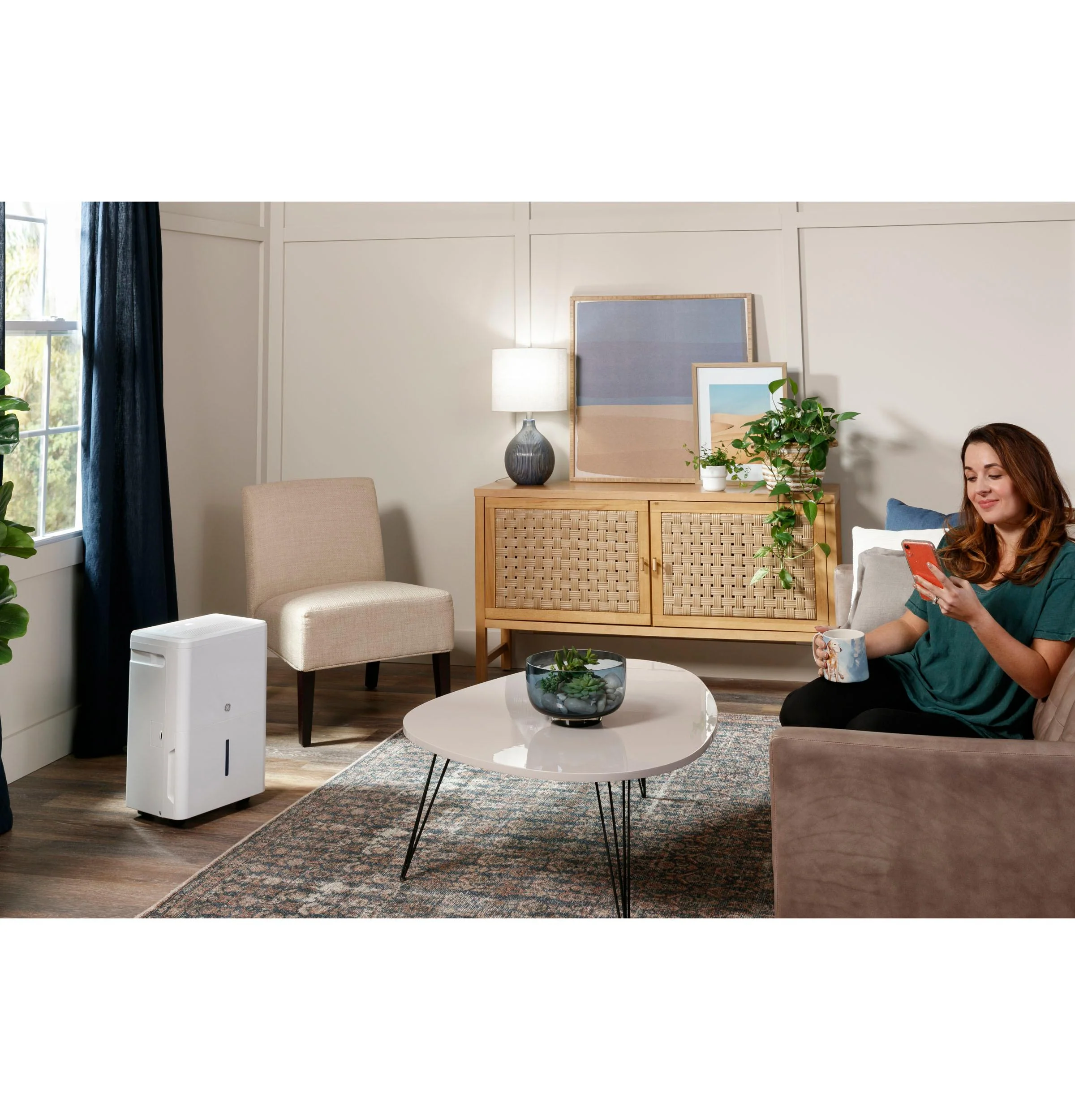 ADEW35LZ GE® ENERGY STAR® 35 Pint Portable Dehumidifier for Very Damp Spaces - Image 6