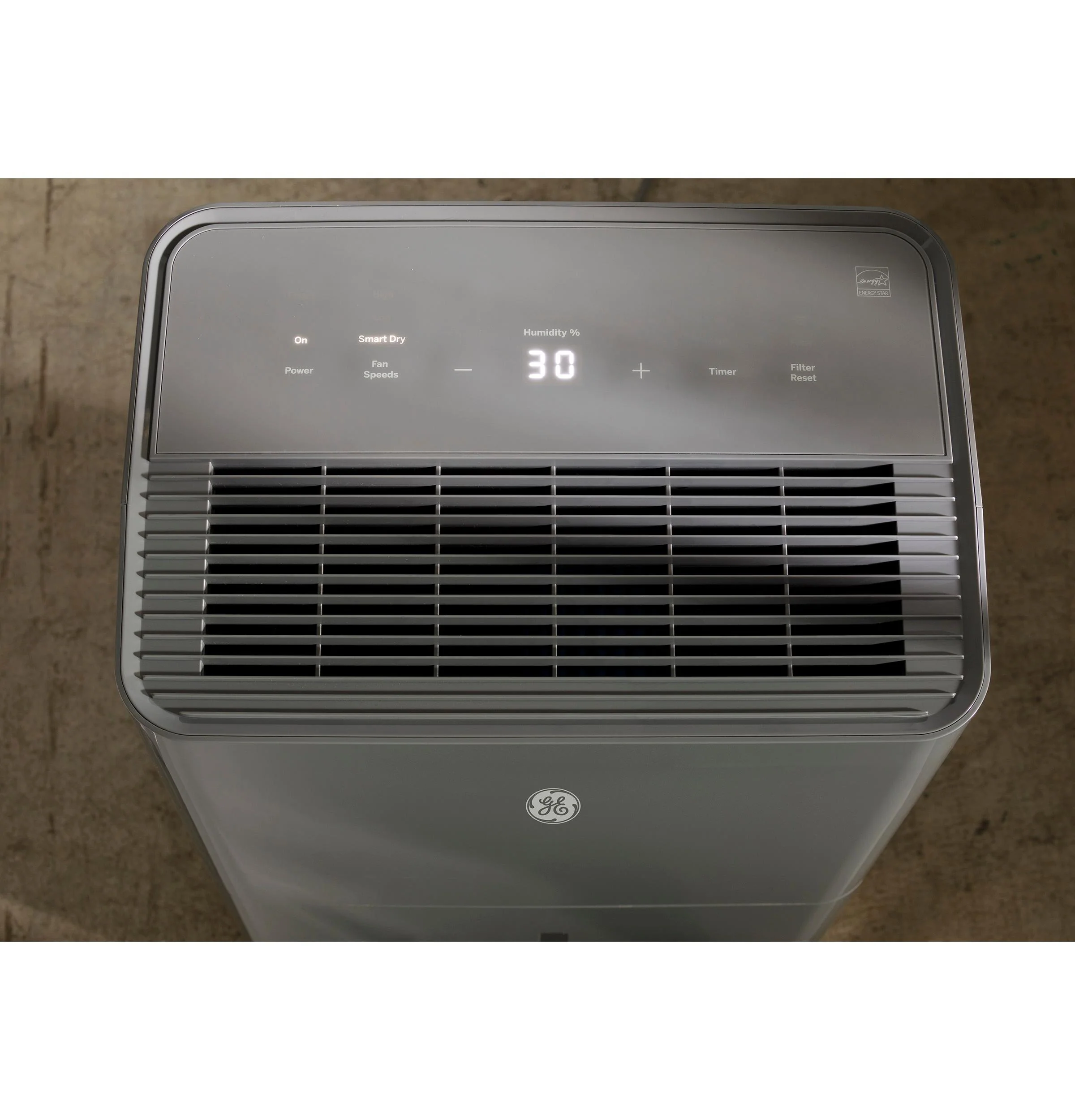 ADYR50LC GE® ENERGY STAR® 50 Pint Portable Dehumidifier with Smart Dry for Wet Spaces - Image 2