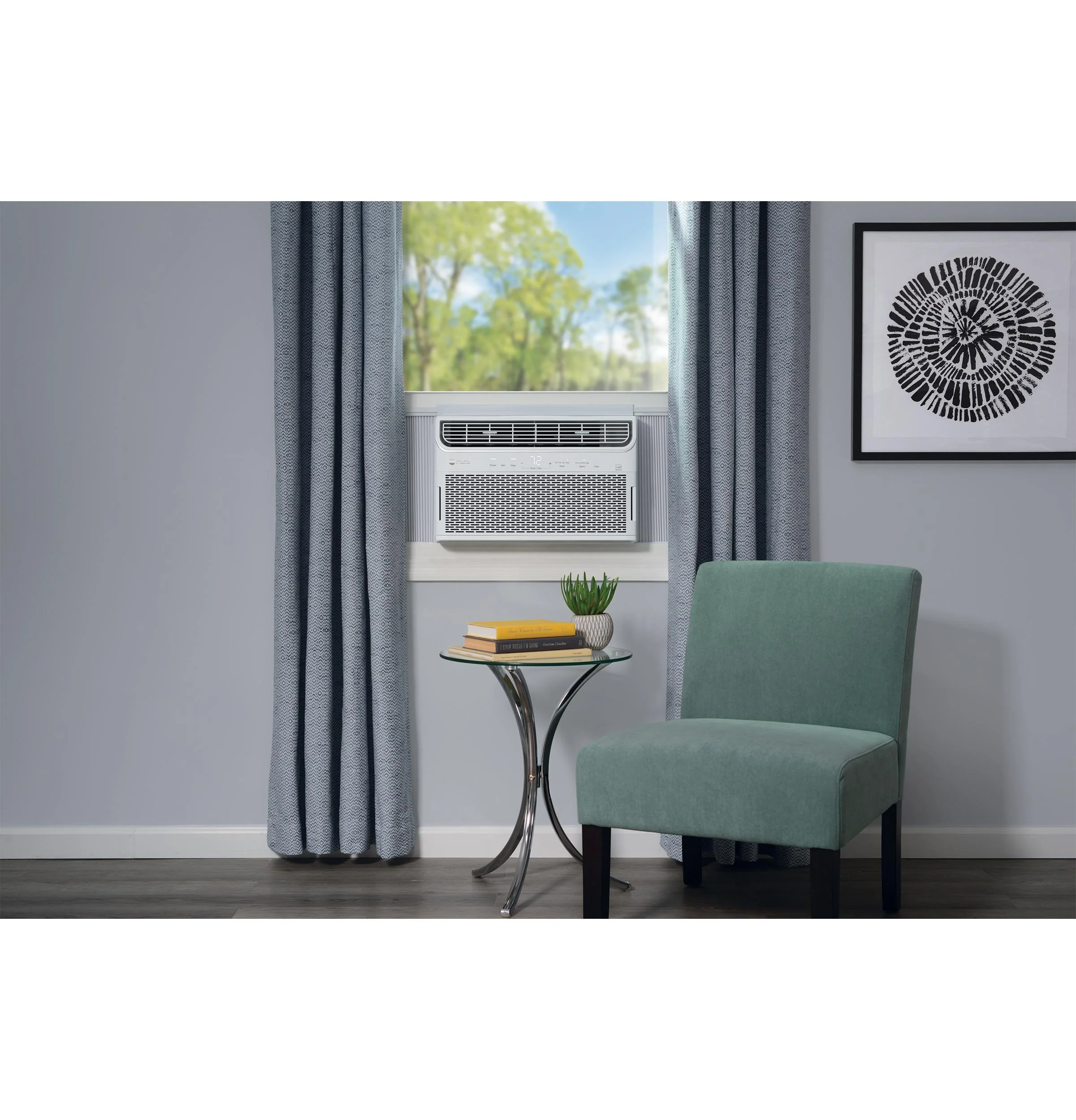 GE Profile™ ENERGY STAR® 10,100 BTU Inverter Smart Ultra Quiet Window Air Conditioner for Medium Rooms up to 450 sq. ft. - Image 3