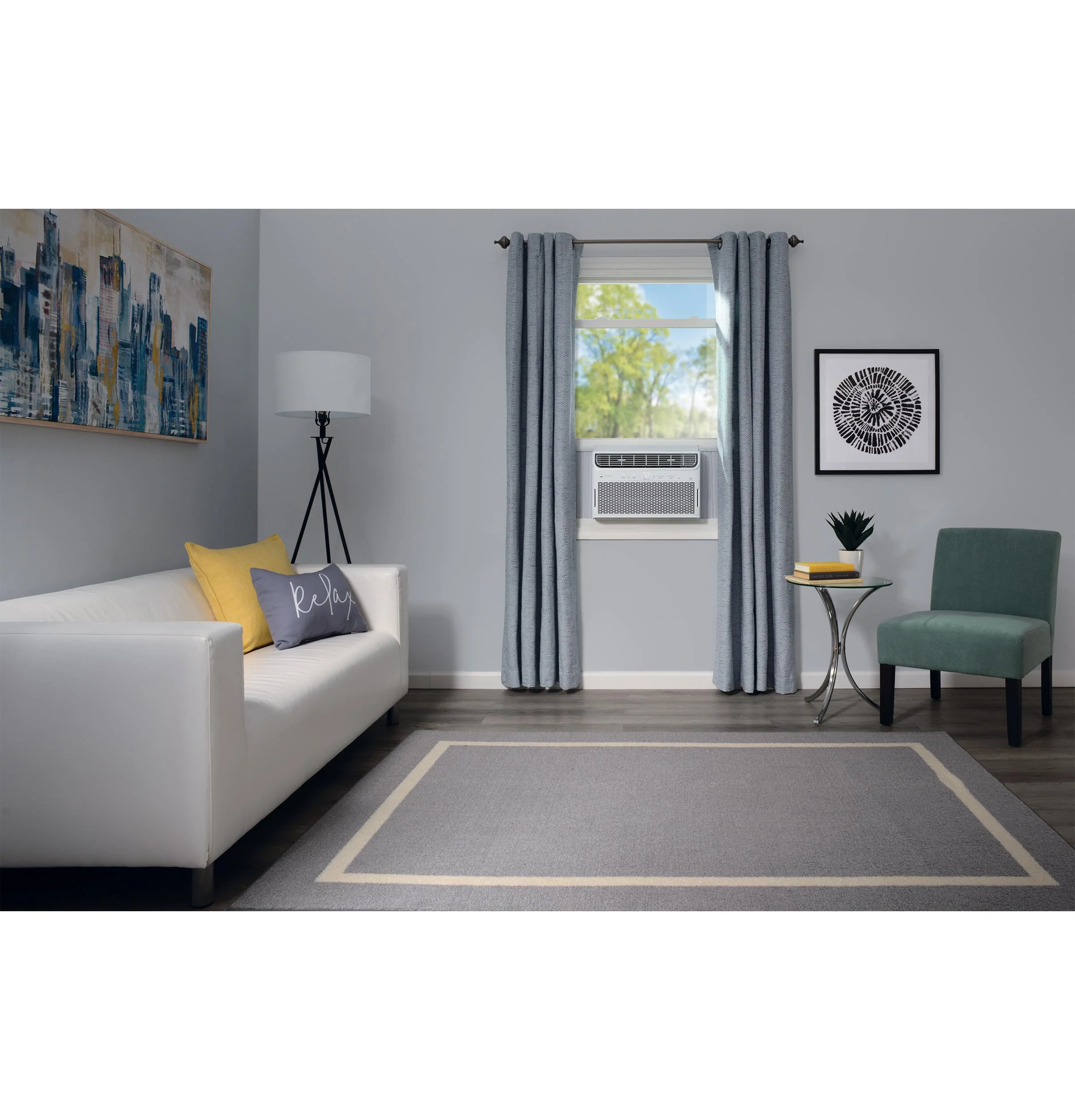GE Profile™ ENERGY STAR® 10,100 BTU Inverter Smart Ultra Quiet Window Air Conditioner for Medium Rooms up to 450 sq. ft. - Image 4