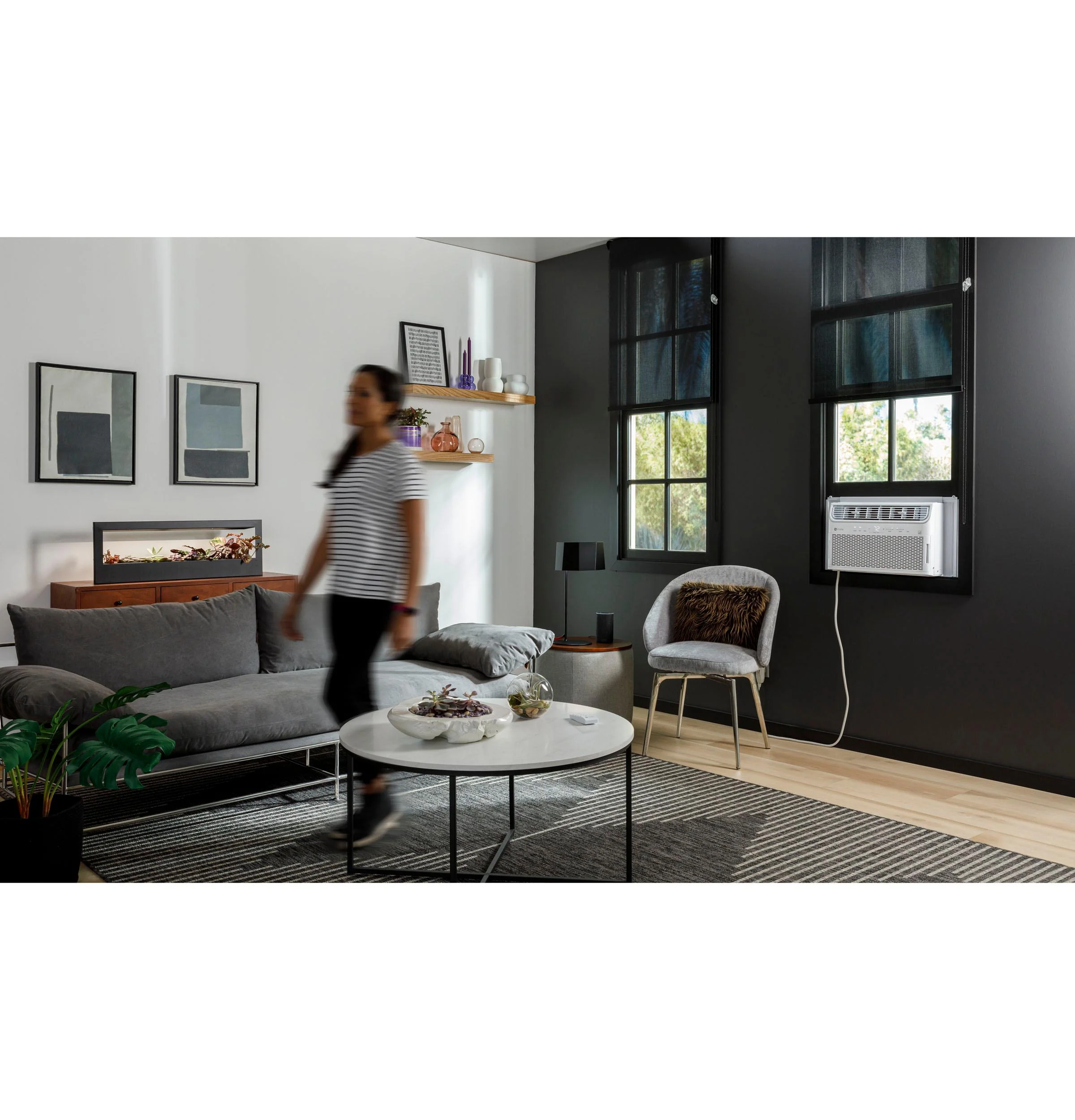 GE Profile™ ENERGY STAR® 10,100 BTU Inverter Smart Ultra Quiet Window Air Conditioner for Medium Rooms up to 450 sq. ft. - Image 6