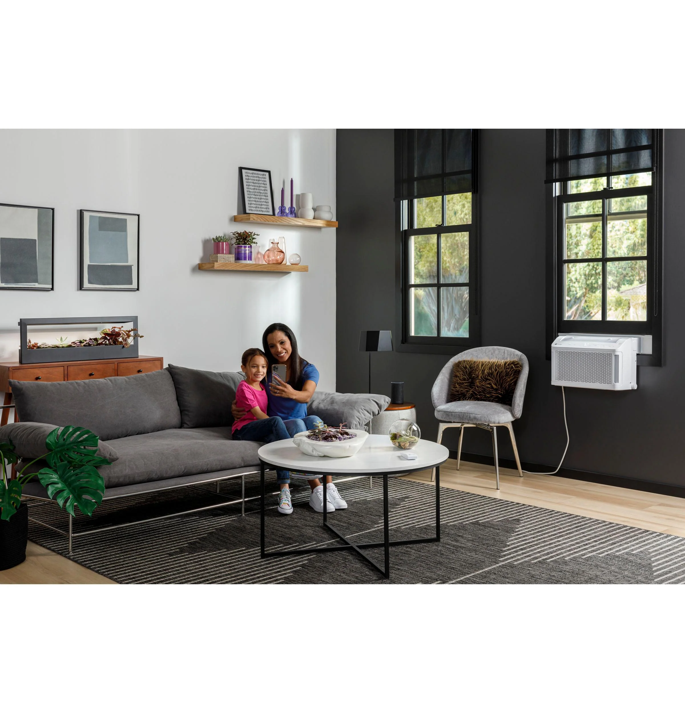 AHTT06BC GE Profile ClearView™ 6,100 BTU Smart Ultra Quiet Window Air Conditioner for Small Rooms up to 250 sq. ft. - Image 3