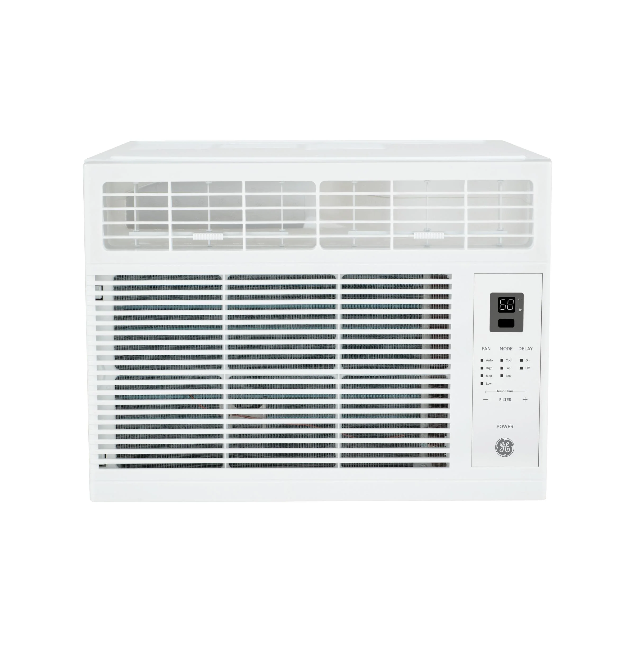 AHW05LZ GE® 5,000 BTU Electronic Window Air Conditioner for Small Rooms up to 150 sq ft. in White size 12 9/16 H x 16 7/16 W x 15 D