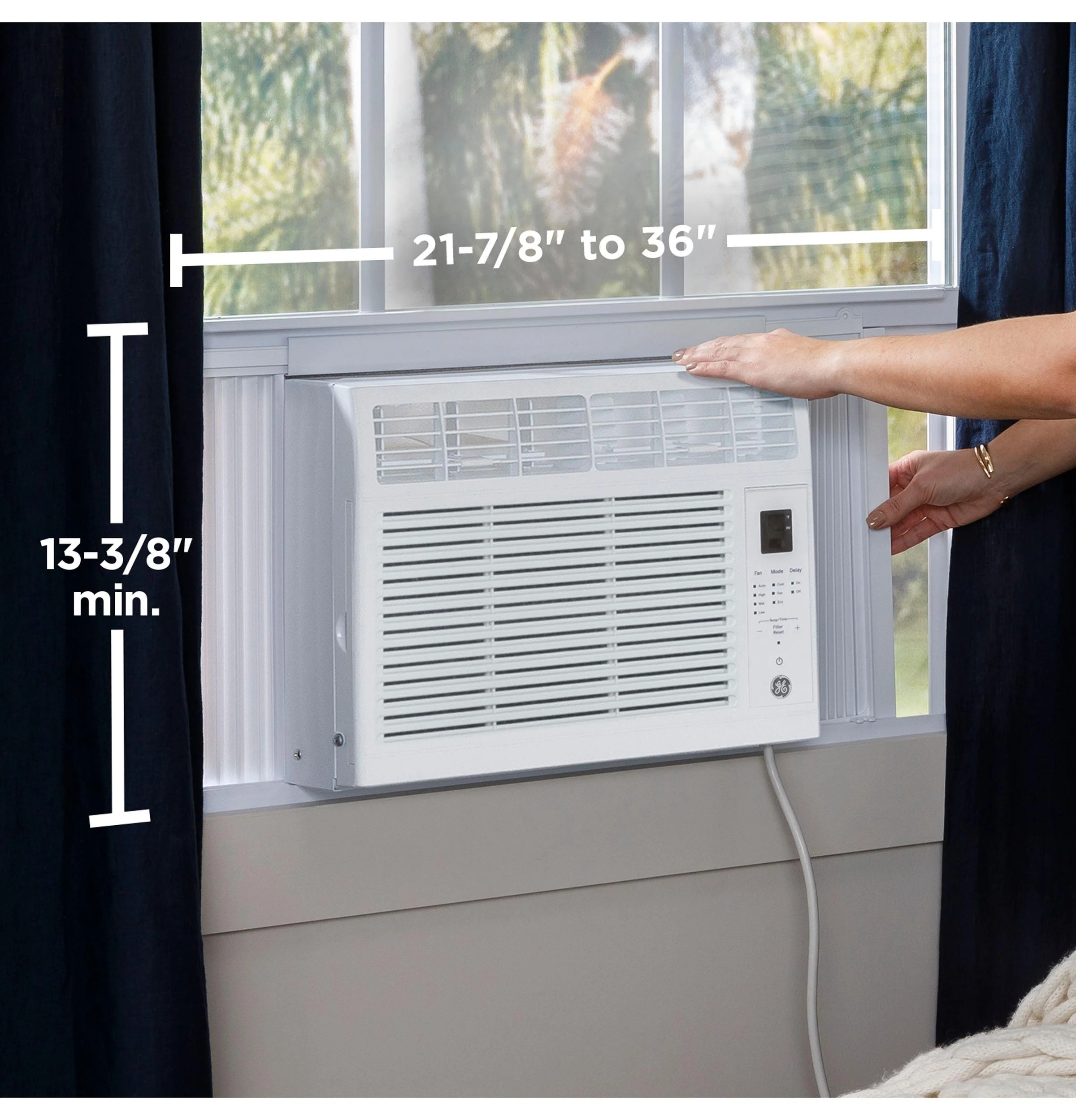 AHW06LZ GE® 6,000 BTU Electronic Window Air Conditioner for Small Rooms up to 250 sq ft. - Image 20
