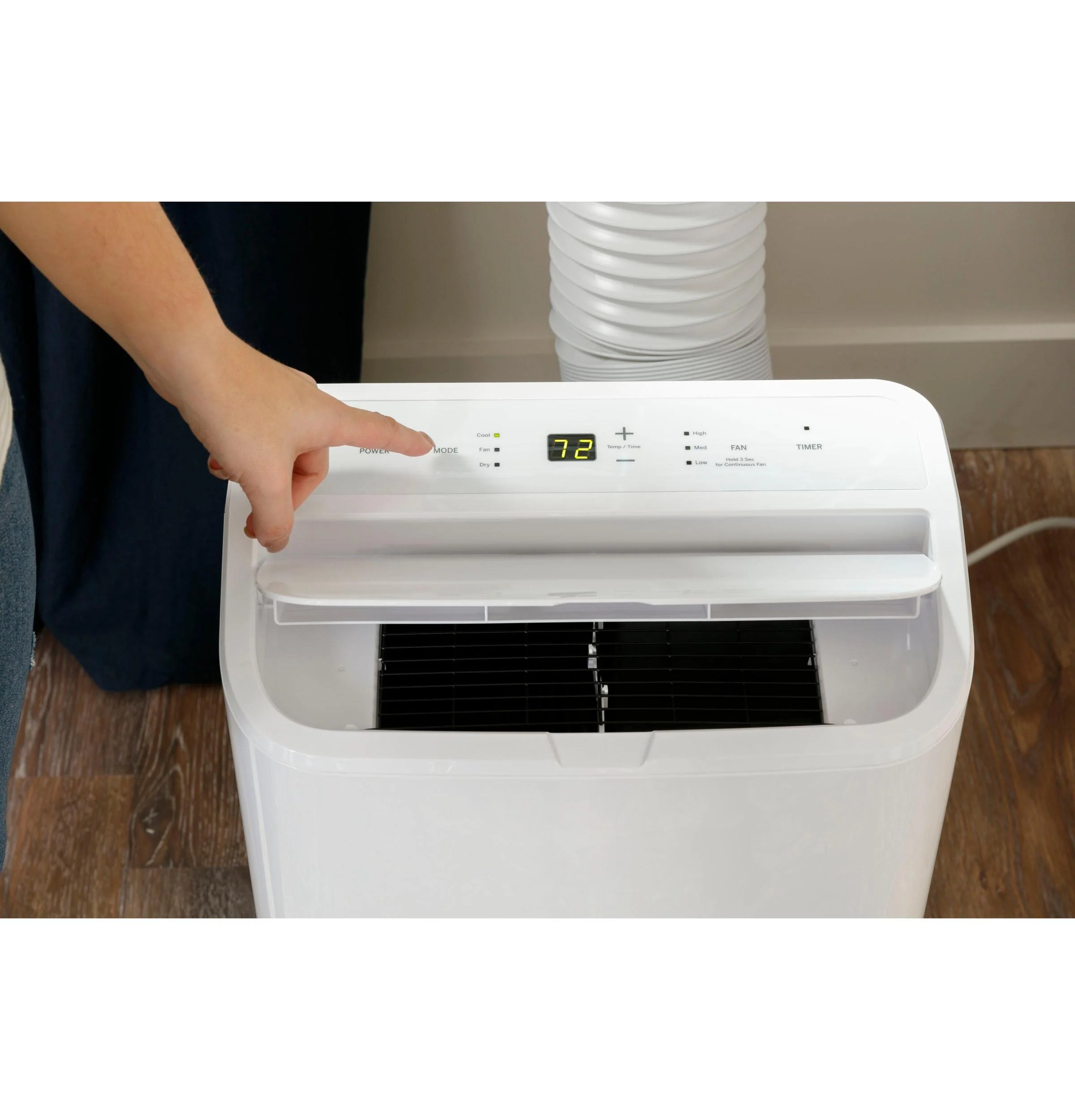 APCA11YBMW GE® 7,800 BTU SACC Portable Air Conditioner for Medium Rooms up to 350 sq ft. (11,000 BTU ASHRAE) - Image 6