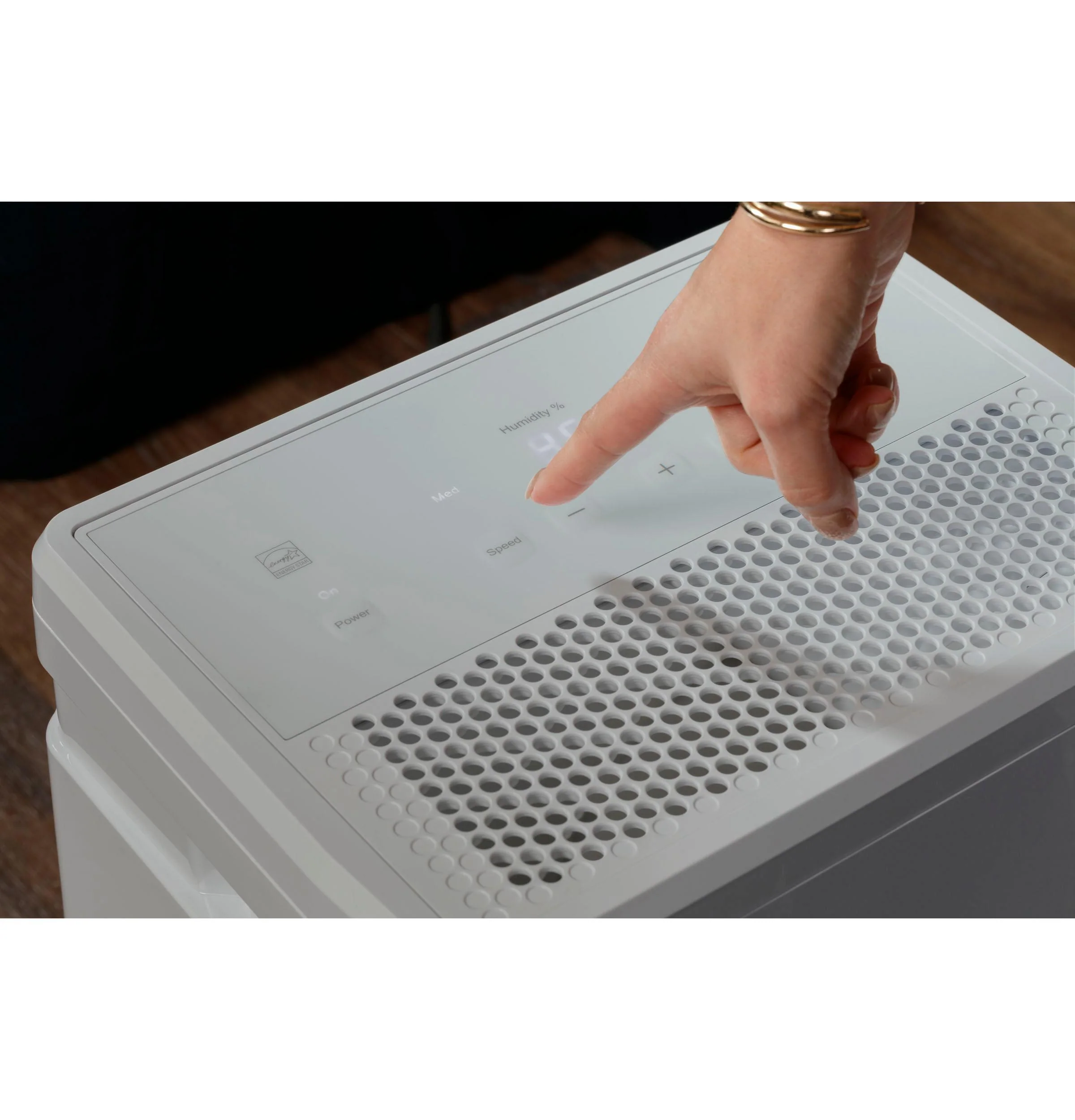 GE® ENERGY STAR® 50 Pint Portable Dehumidifier with Built-in Pump and Smart Dry for Wet Spaces - Image 8