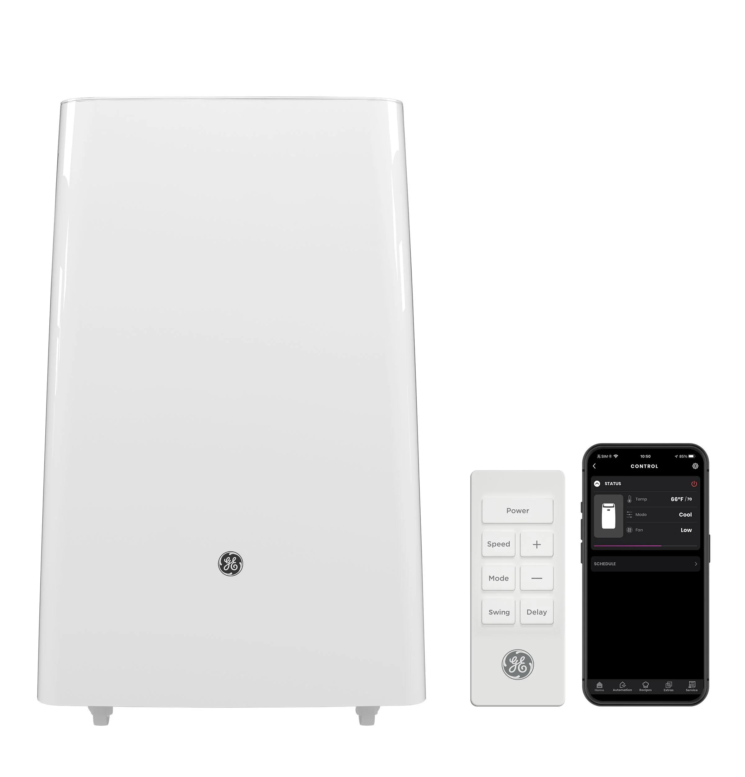 APHS08WWF GE® 8,000 BTU DOE SACC Portable Air Conditioner for Small Rooms up to 350 sq. ft. - Image 3