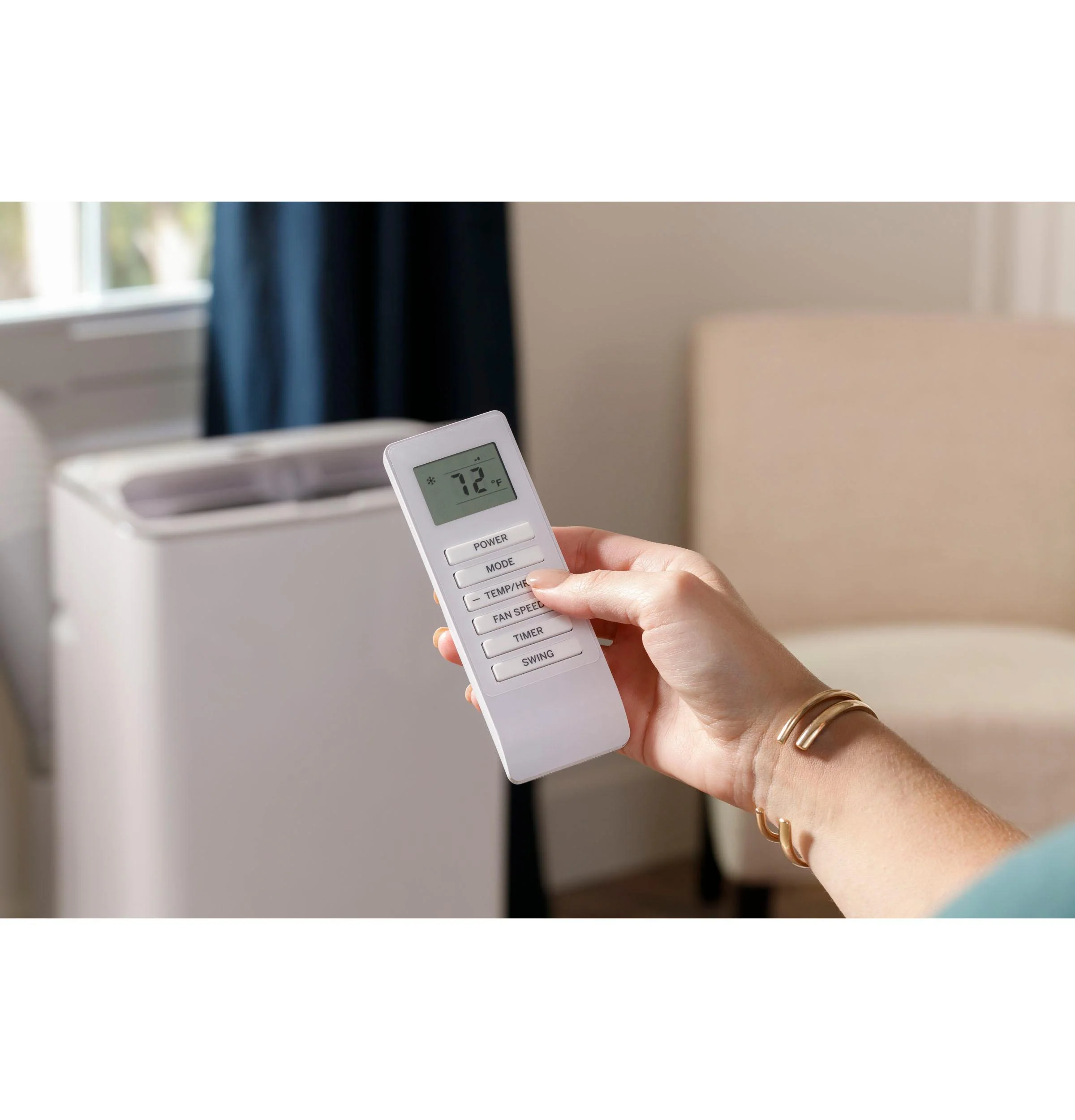APSA13YBMW GE® 9,950 BTU SACC Portable Air Conditioner for Medium Rooms up to 350 sq ft. (14,000 BTU ASHRAE) - Image 7