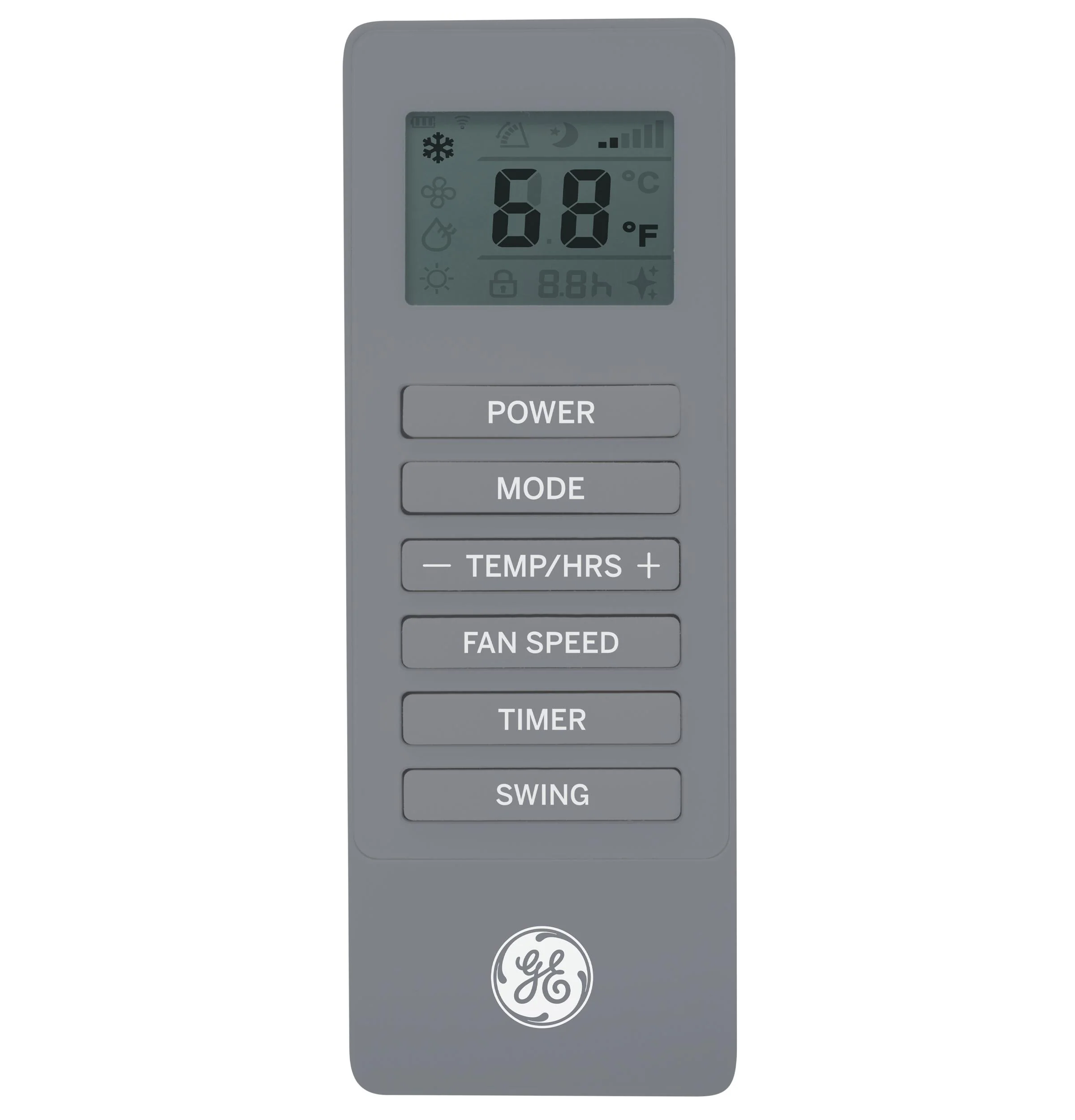 APWD07JASG GE® 7,500 BTU Smart Portable Air Conditioner with Dehumidifier and Remote, Grey - Image 12