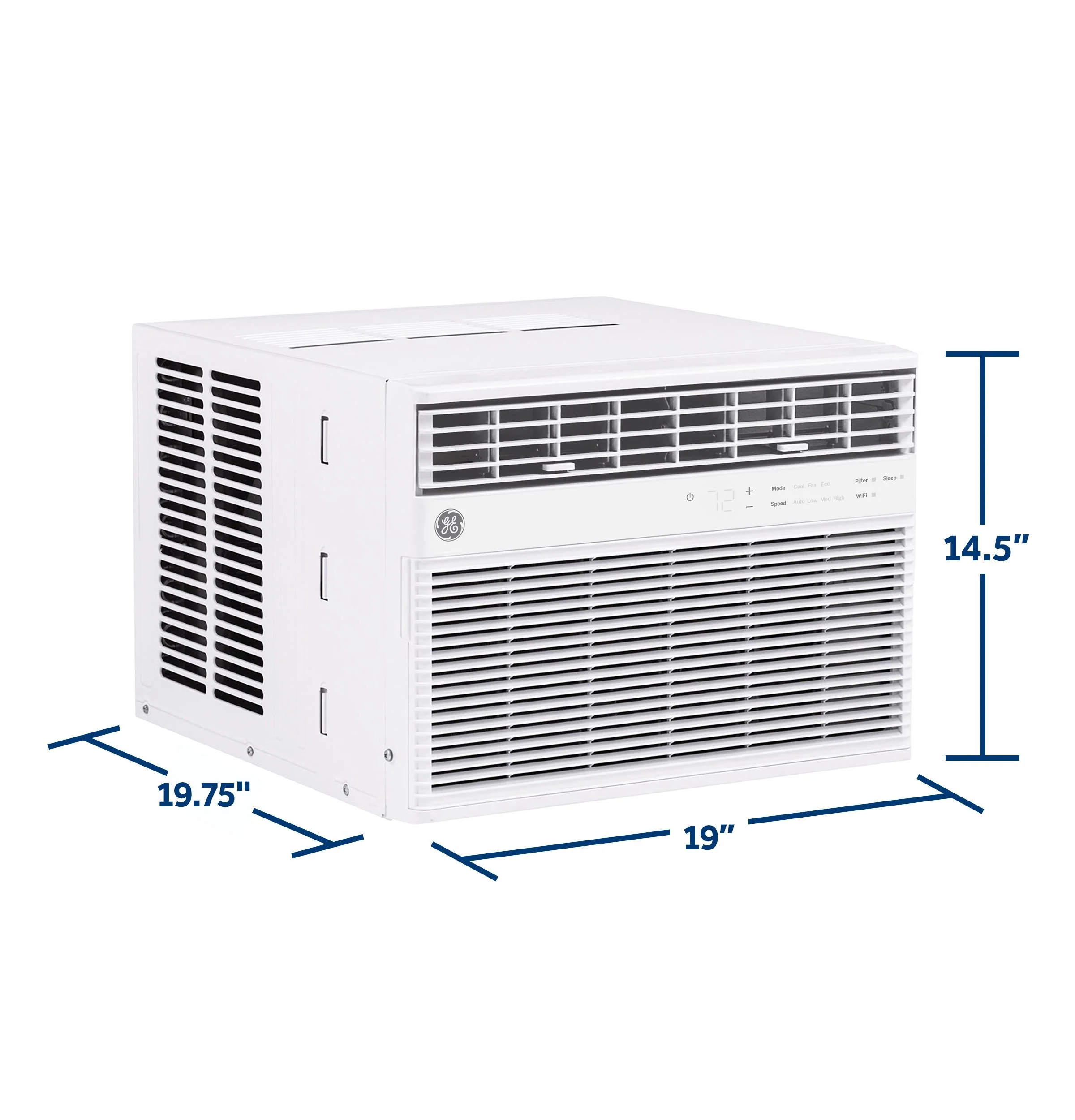 AWCS10WWF GE® 10,000 BTU Smart Electronic Window Air Conditioner for Medium Rooms up to 450 sq. ft. - Image 4