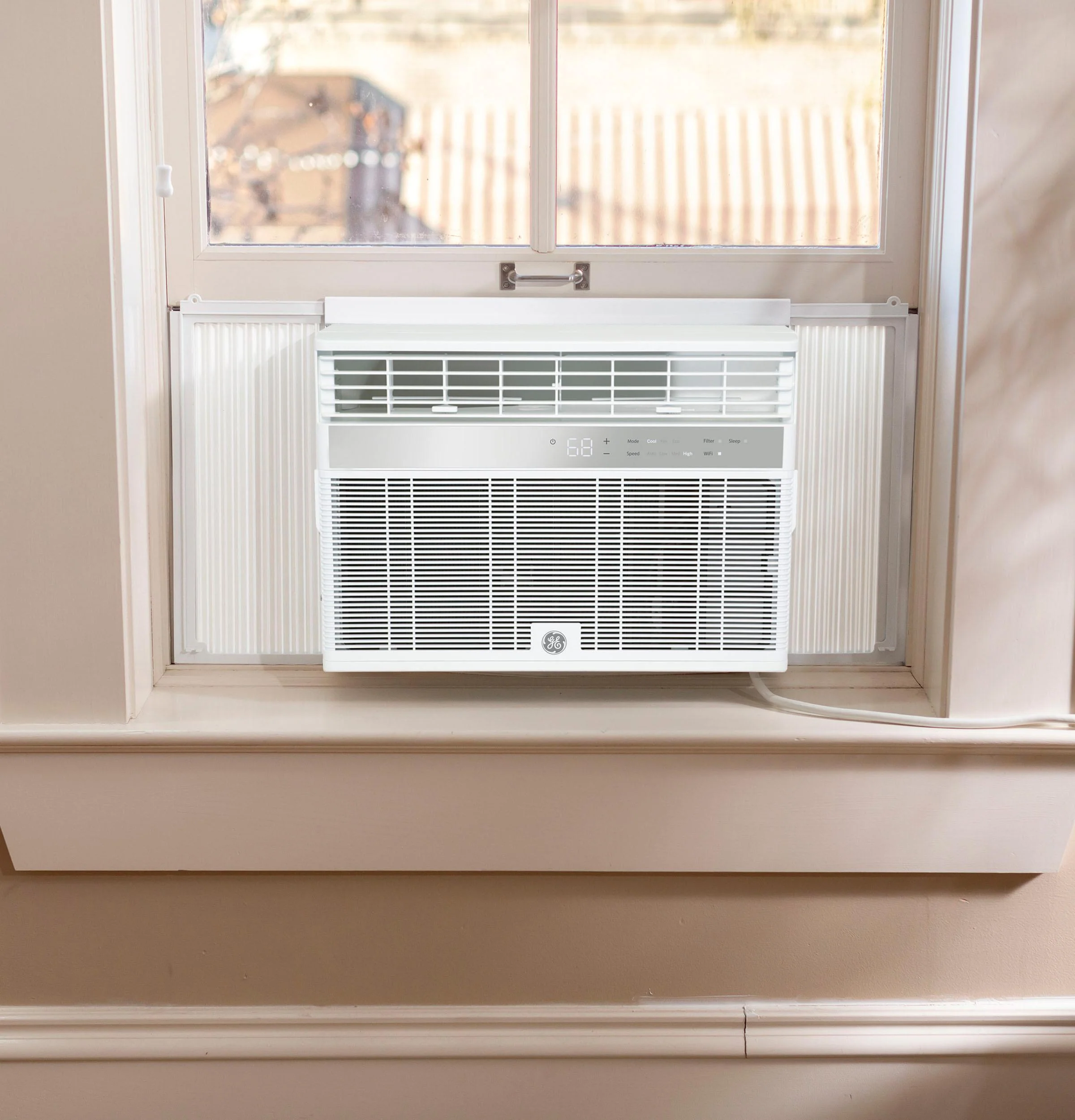 AWCS12WWF GE® 12,000 BTU Smart Electronic Window Air Conditioner for Large Rooms up to 550 sq. ft. - Image 8