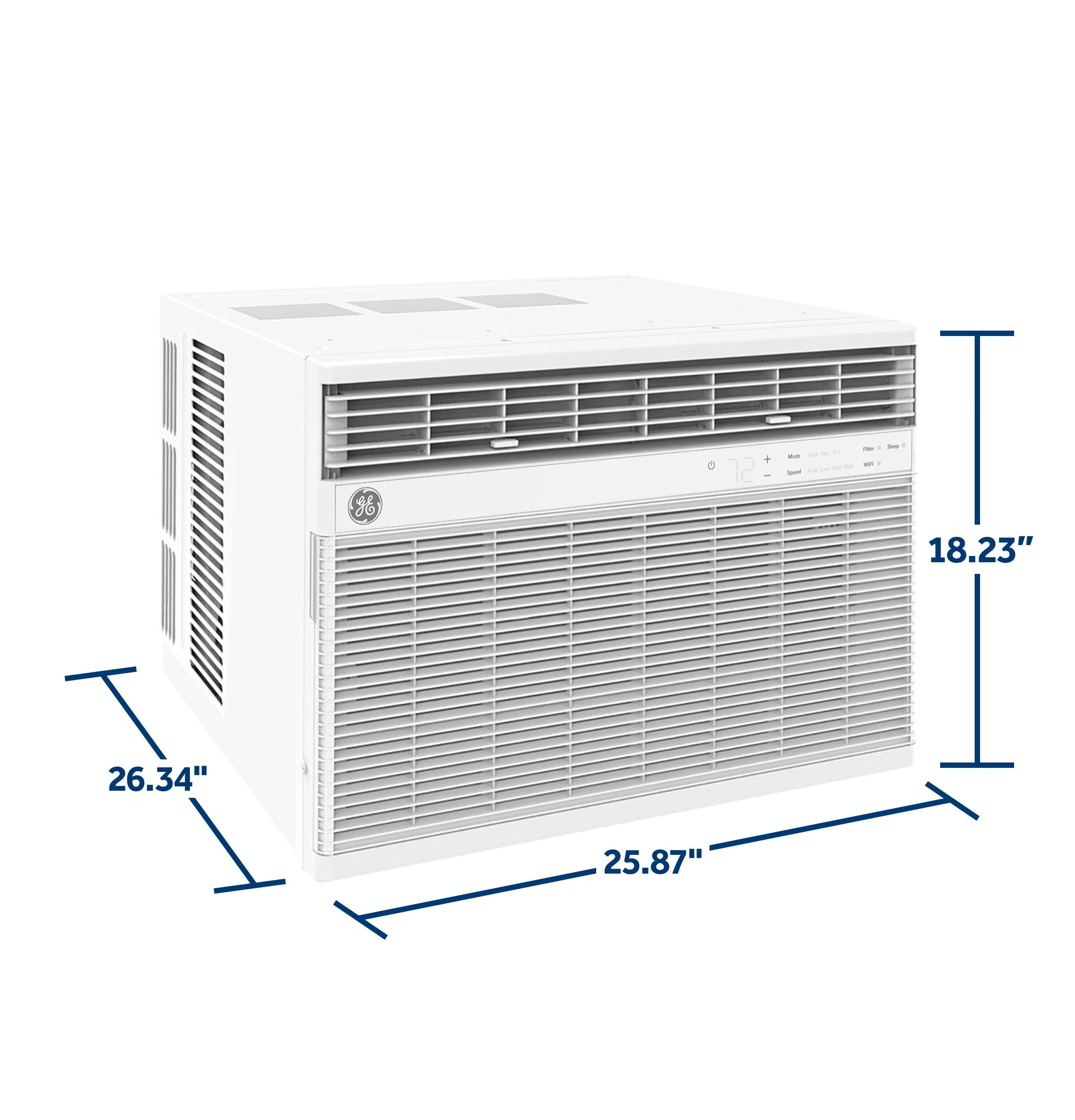 AWCS24WWF GE® 24,000 BTU Smart Electronic Window Air Conditioner for Extra-Large Rooms up to 1,500 sq. ft. - Image 4