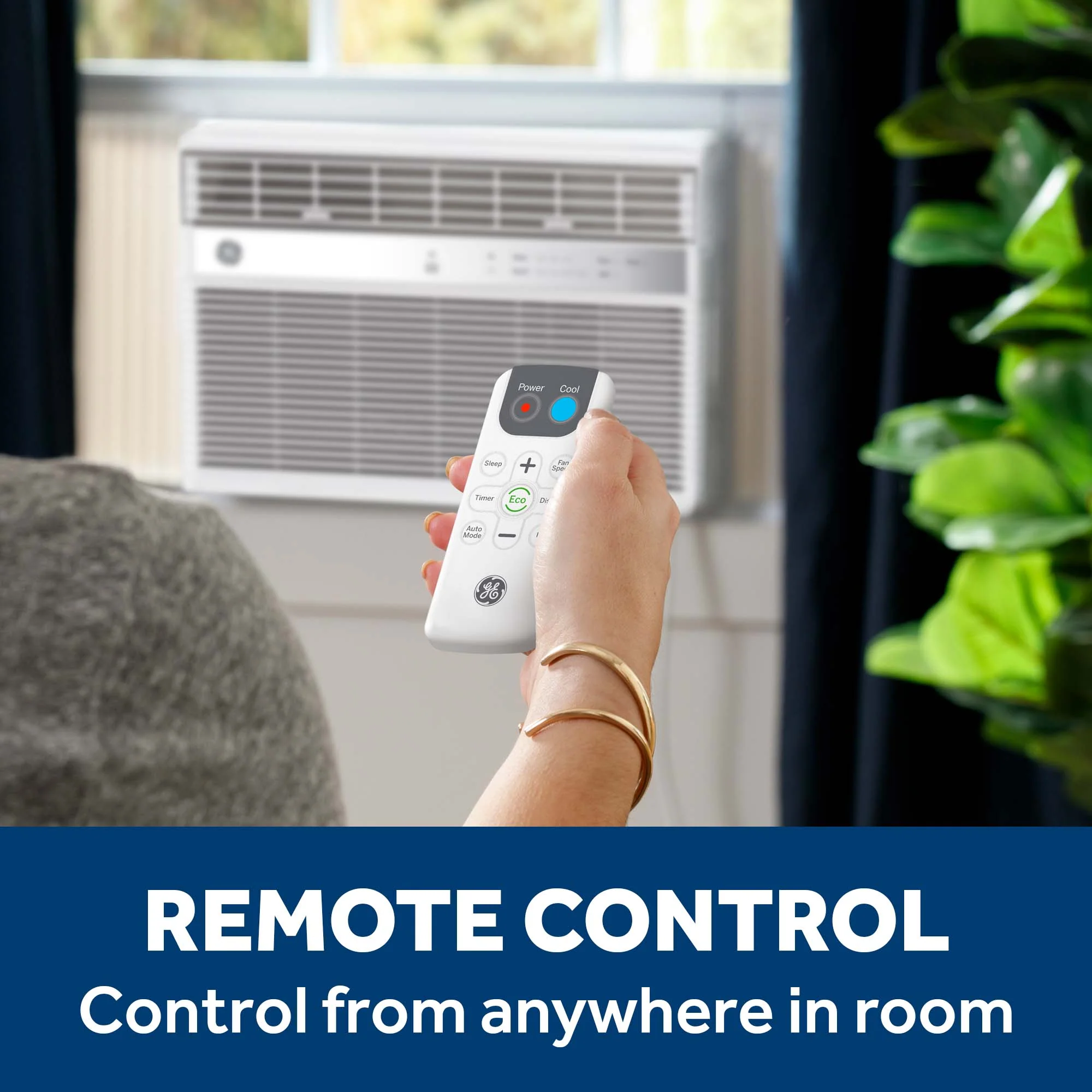 GE® 10,000 BTU Smart Electronic Window Air Conditioner for Medium Rooms up to 450 sq. ft. - Image 7