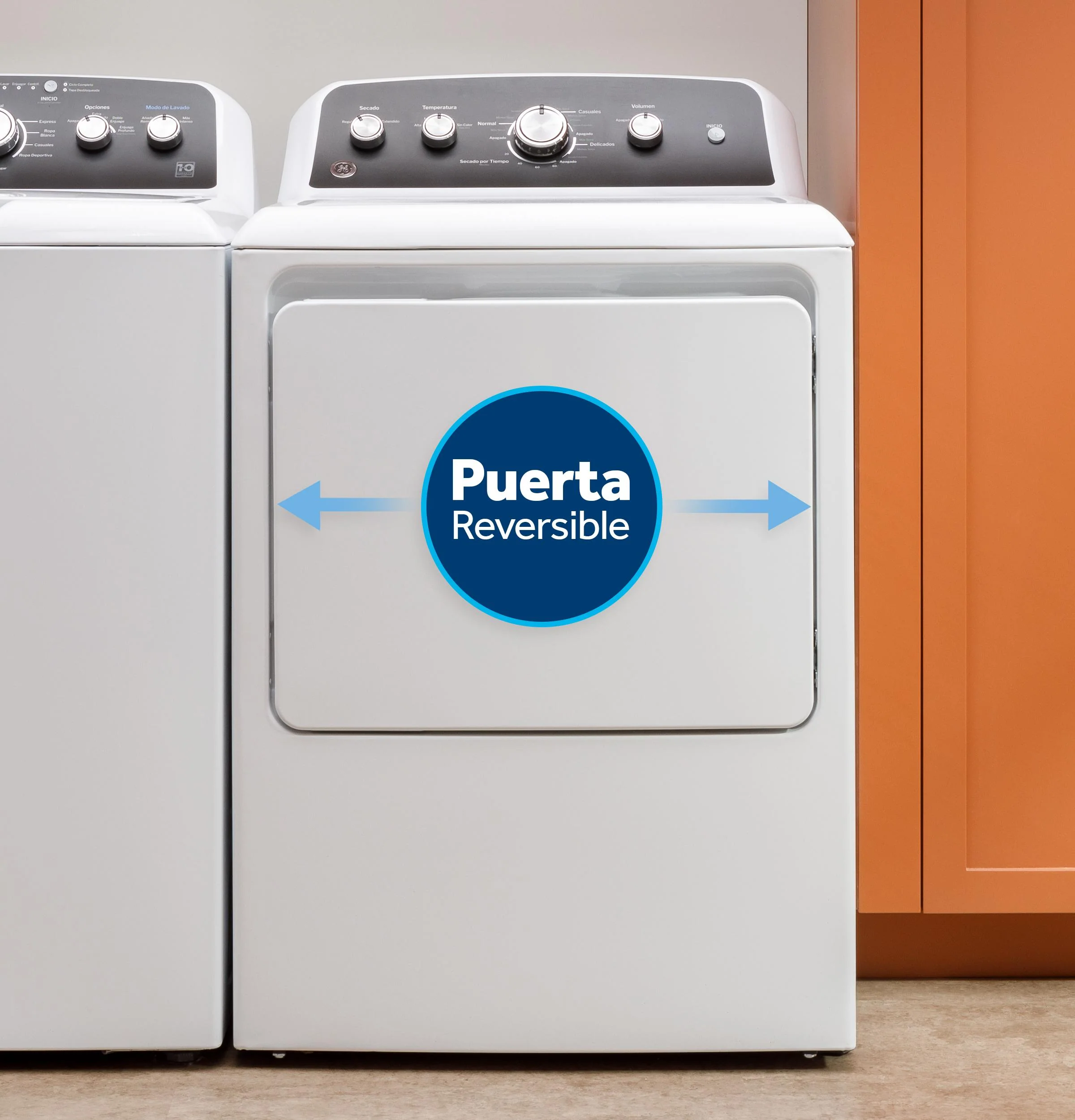 ETD48EASWWB GE® 7.2 cu. ft. Capacity Electric Dryer with Spanish Panel and Up To 120 ft. Venting - Image 12
