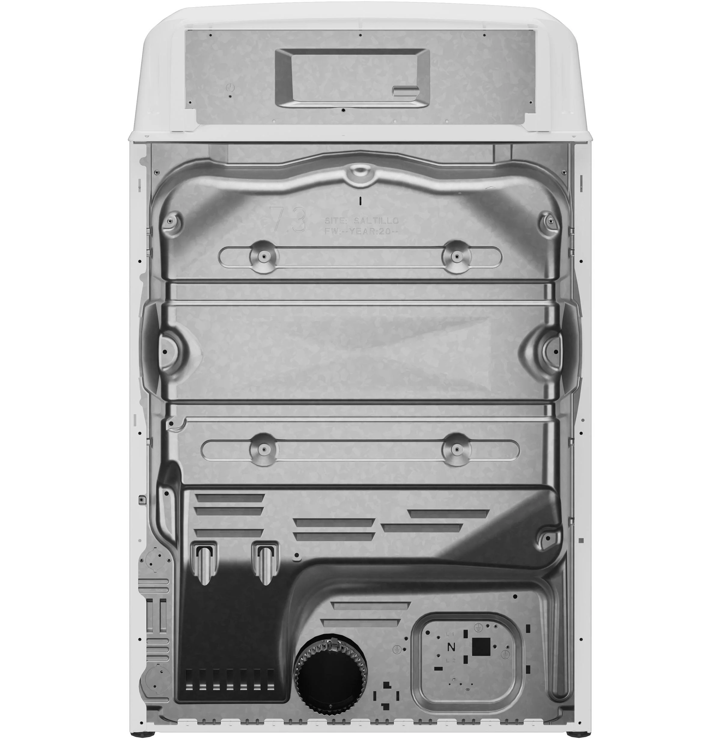 ETD48GASWWB GE® 7.2 cu. ft. Capacity Gas Dryer with Spanish Panel and Up To 120 ft. Venting - Image 6