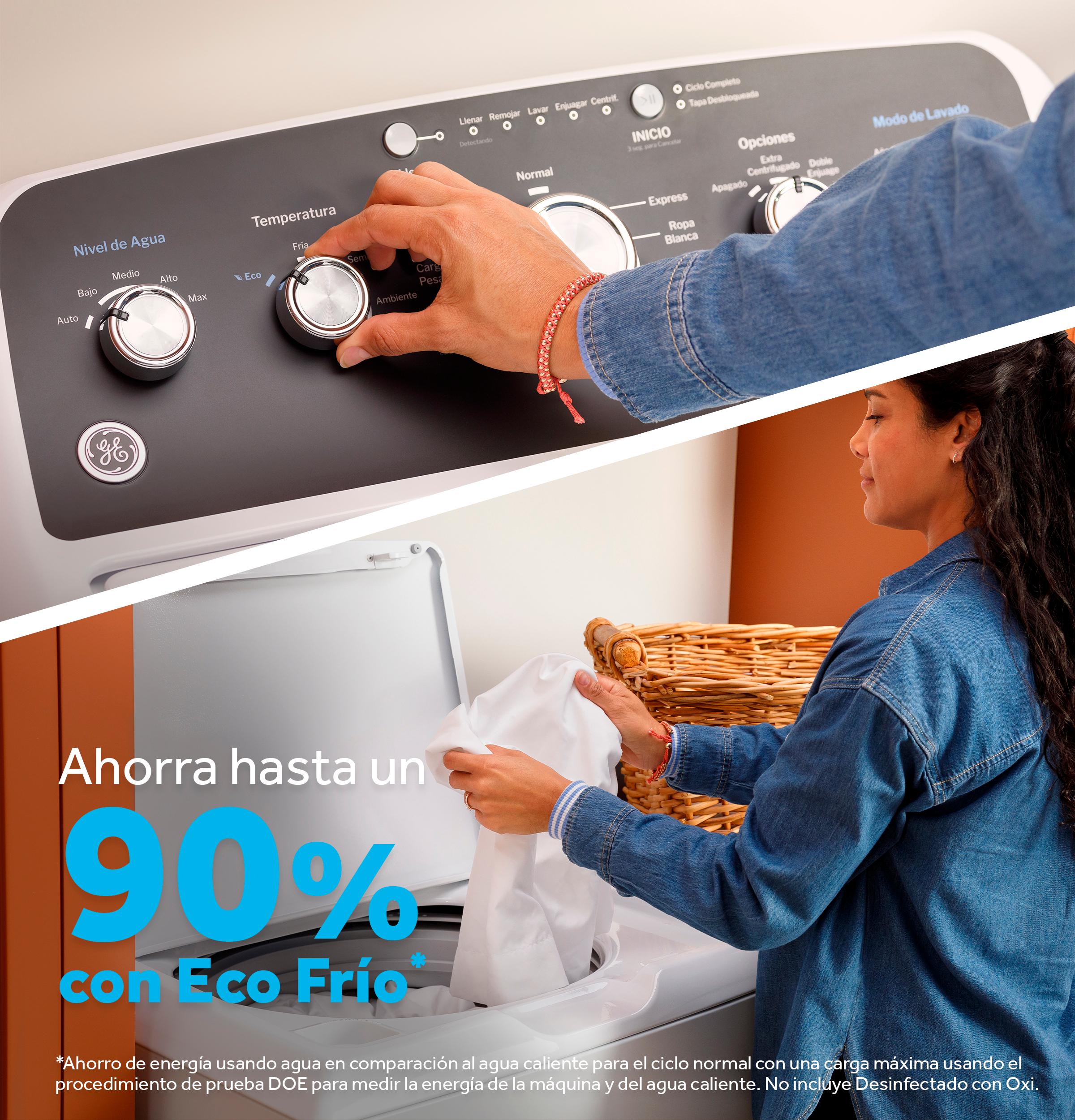 ETW485ASWWB GE® 4.5 cu. ft. Capacity Washer with Spanish Panel and Wash Modes Soak and Power - Image 11