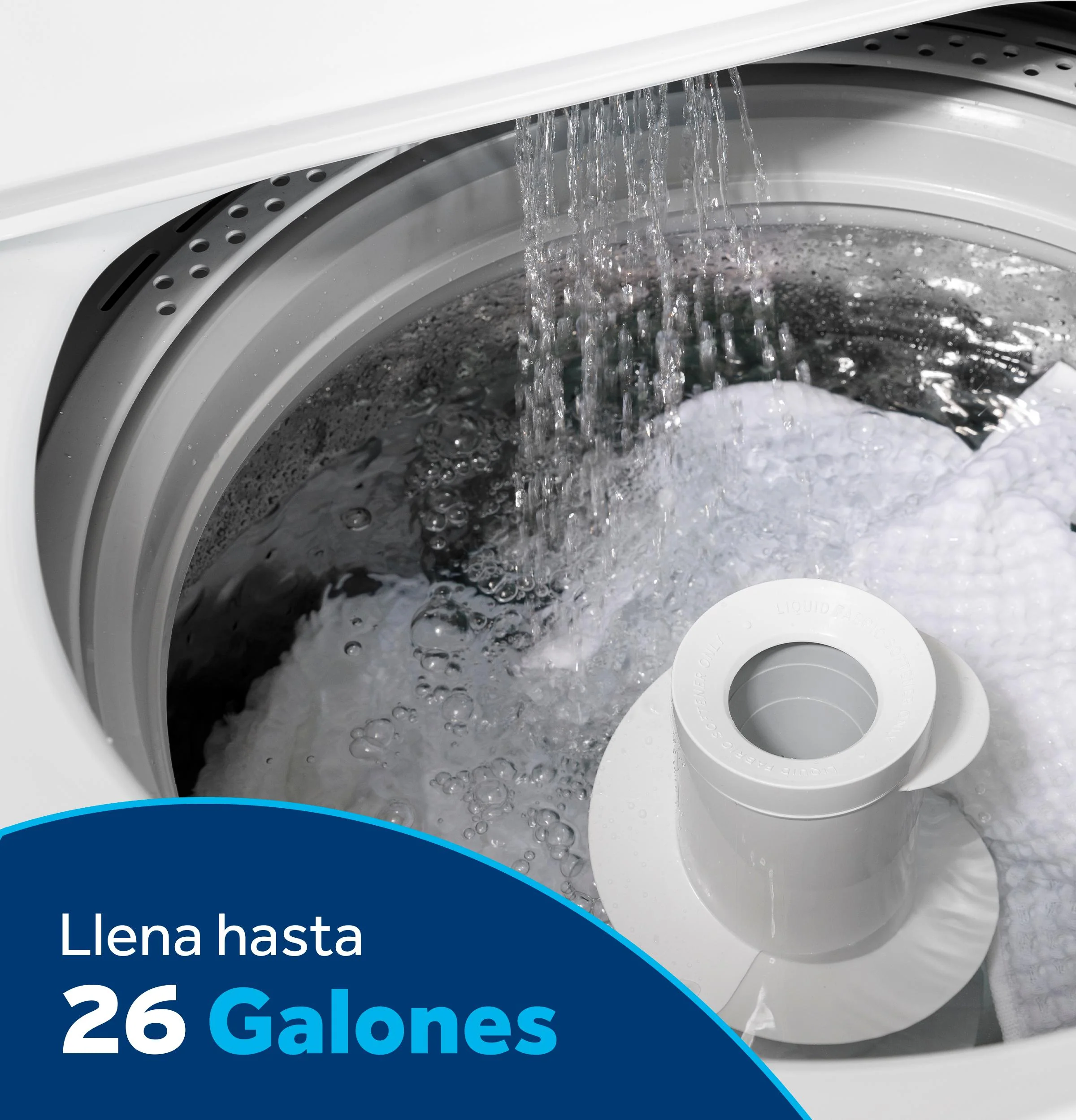 ETW485ASWWB GE® 4.5 cu. ft. Capacity Washer with Spanish Panel and Wash Modes Soak and Power - Image 14
