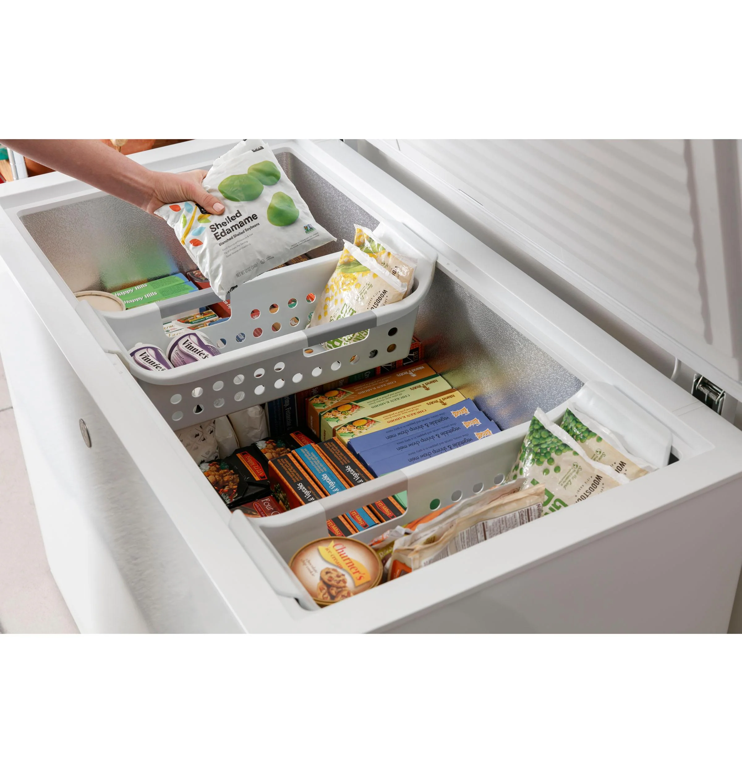 FCM9SRWW GE 8.8 Cu. Ft. Manual Defrost Chest Freezer - Image 13