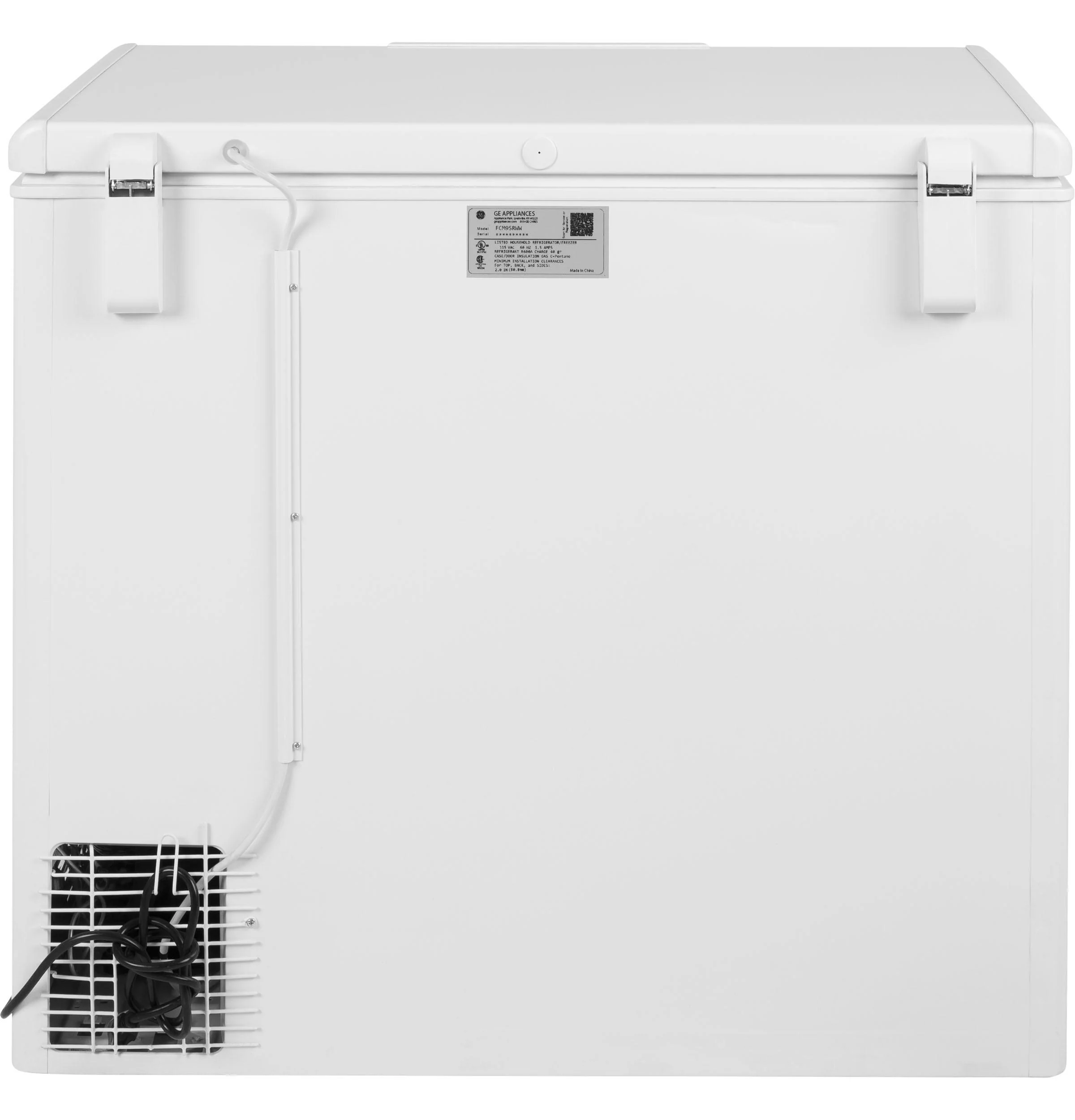 FCM9SRWW GE 8.8 Cu. Ft. Manual Defrost Chest Freezer - Image 8