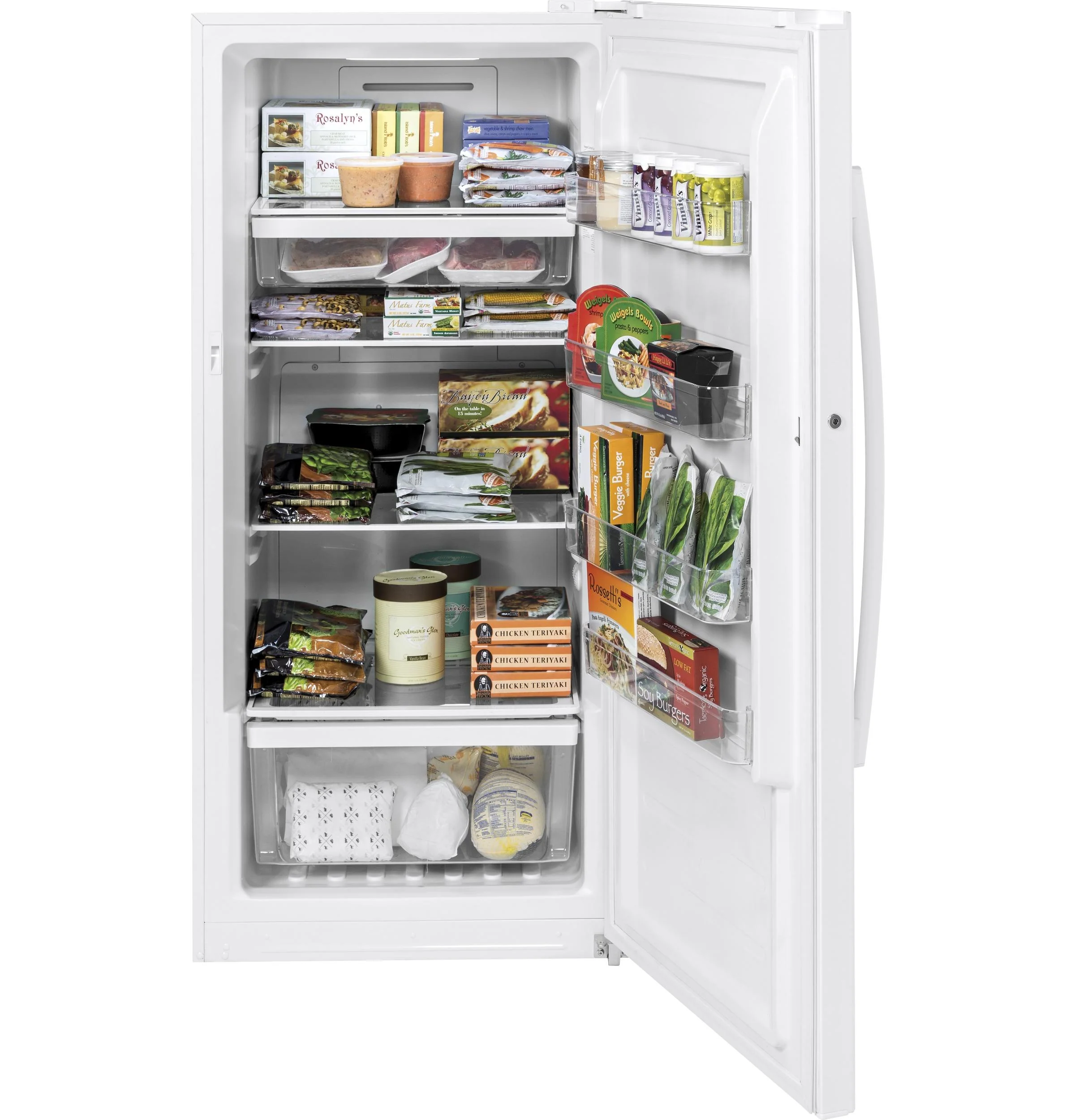 FUF14DLRWW GE® ENERGY STAR® 14.1 Cu. Ft. Frost-Free Garage Ready Upright Freezer - Image 2