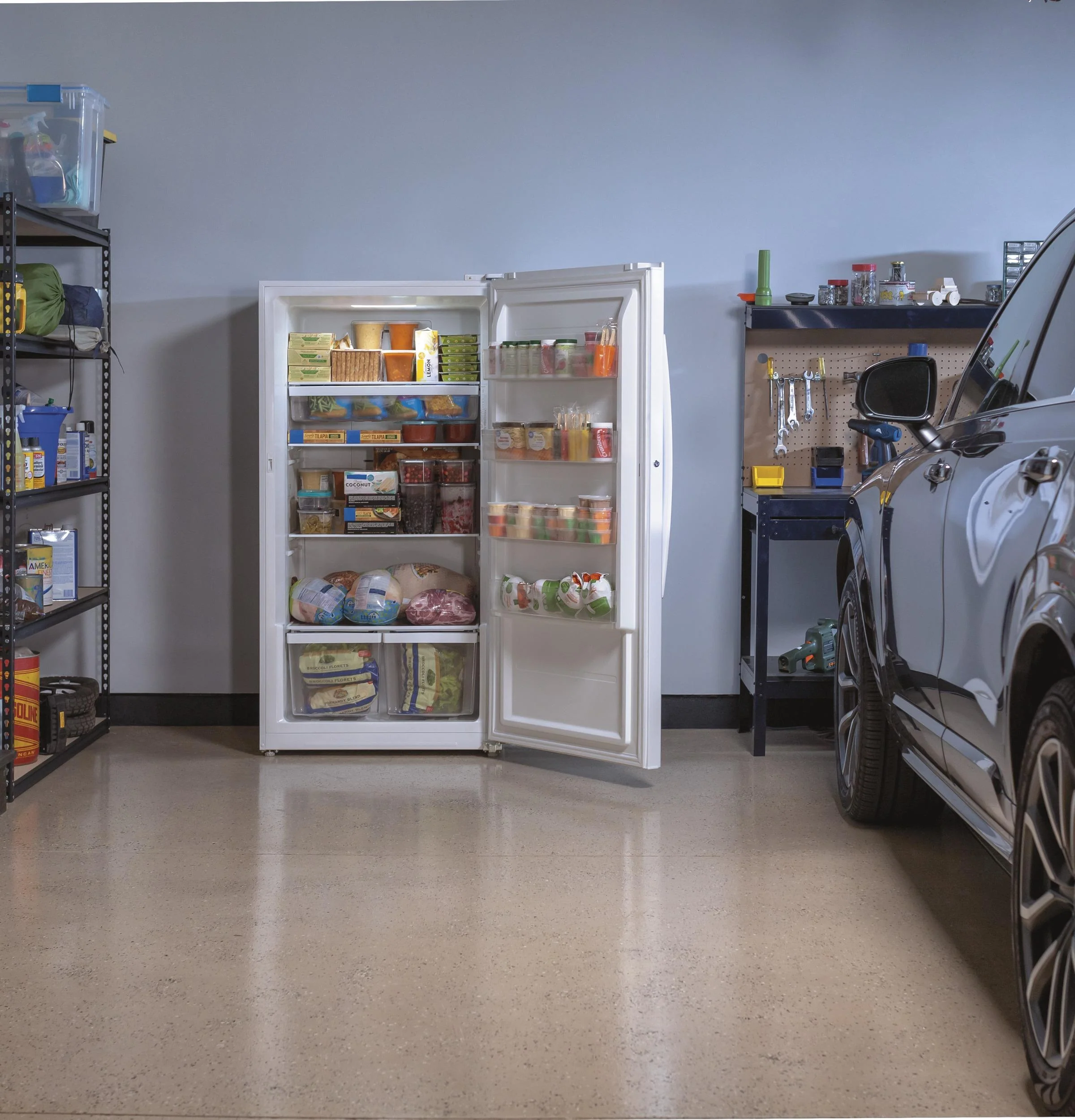 FUF17DLRWW GE® ENERGY STAR® 17.3 Cu. Ft. Frost-Free Garage Ready Upright Freezer - Image 14