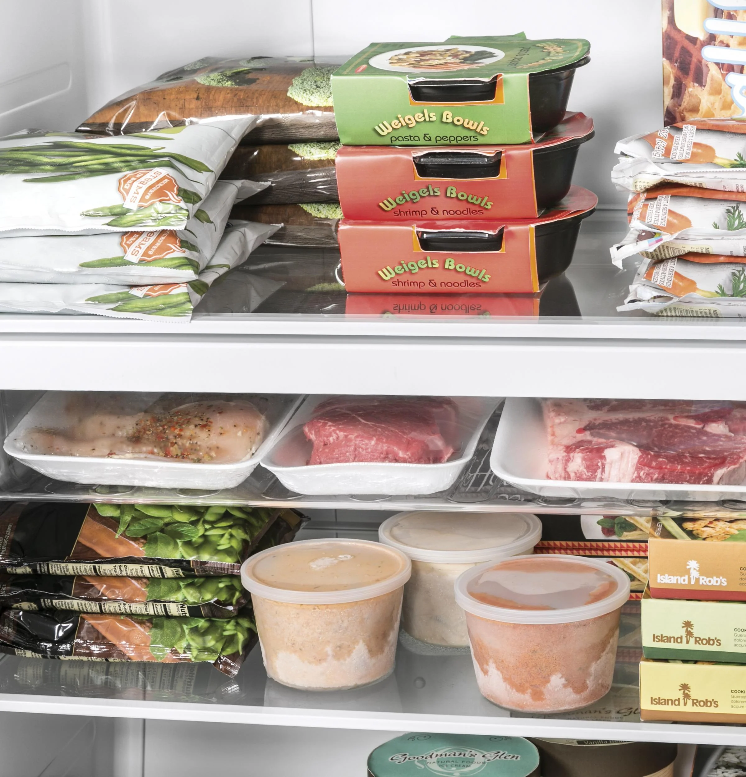 FUF17DLRWW GE® ENERGY STAR® 17.3 Cu. Ft. Frost-Free Garage Ready Upright Freezer - Image 4