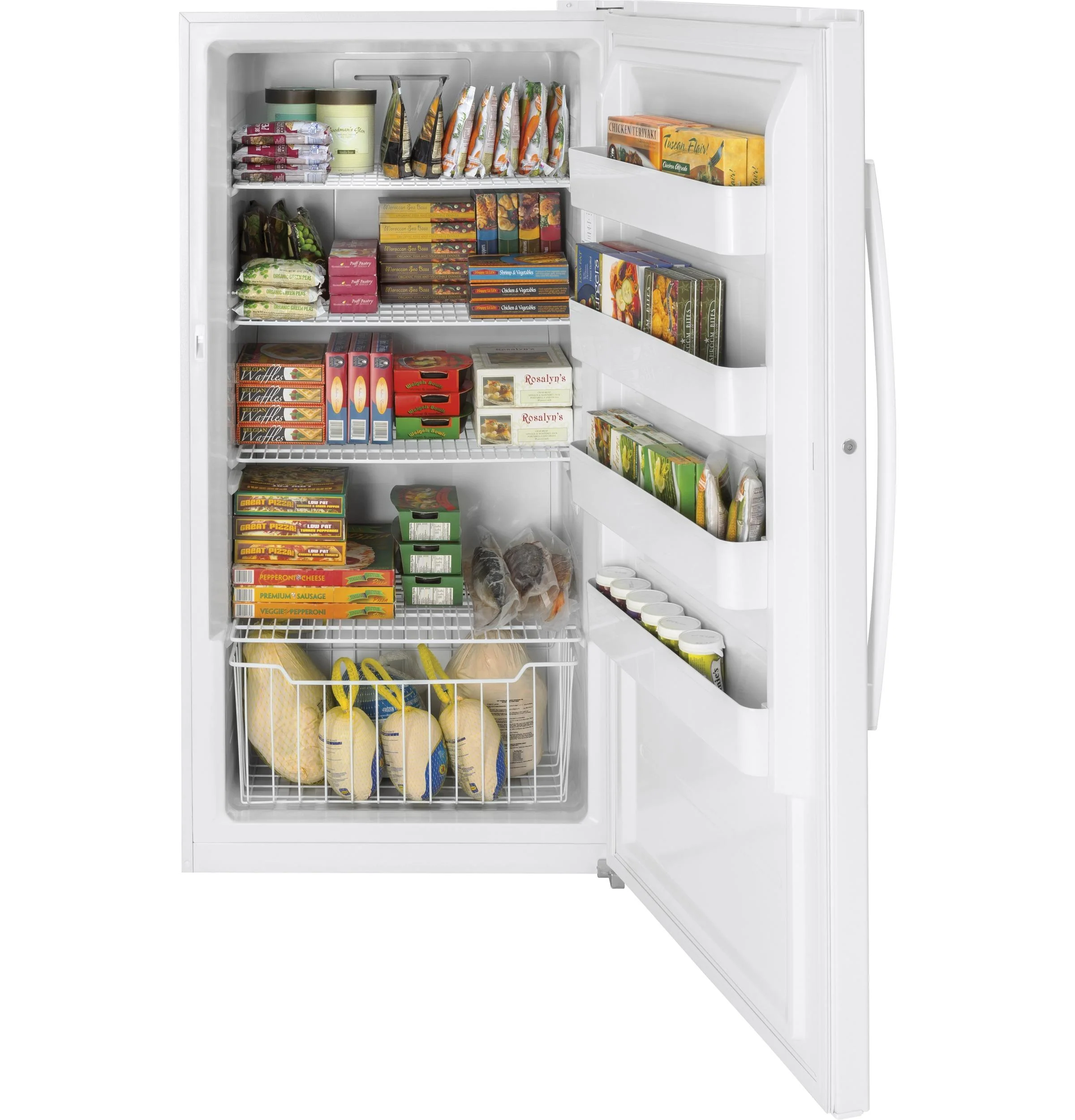FUF17SMRWW GE® 17.3 Cu. Ft. Frost-Free Garage Ready Upright Freezer - Image 2
