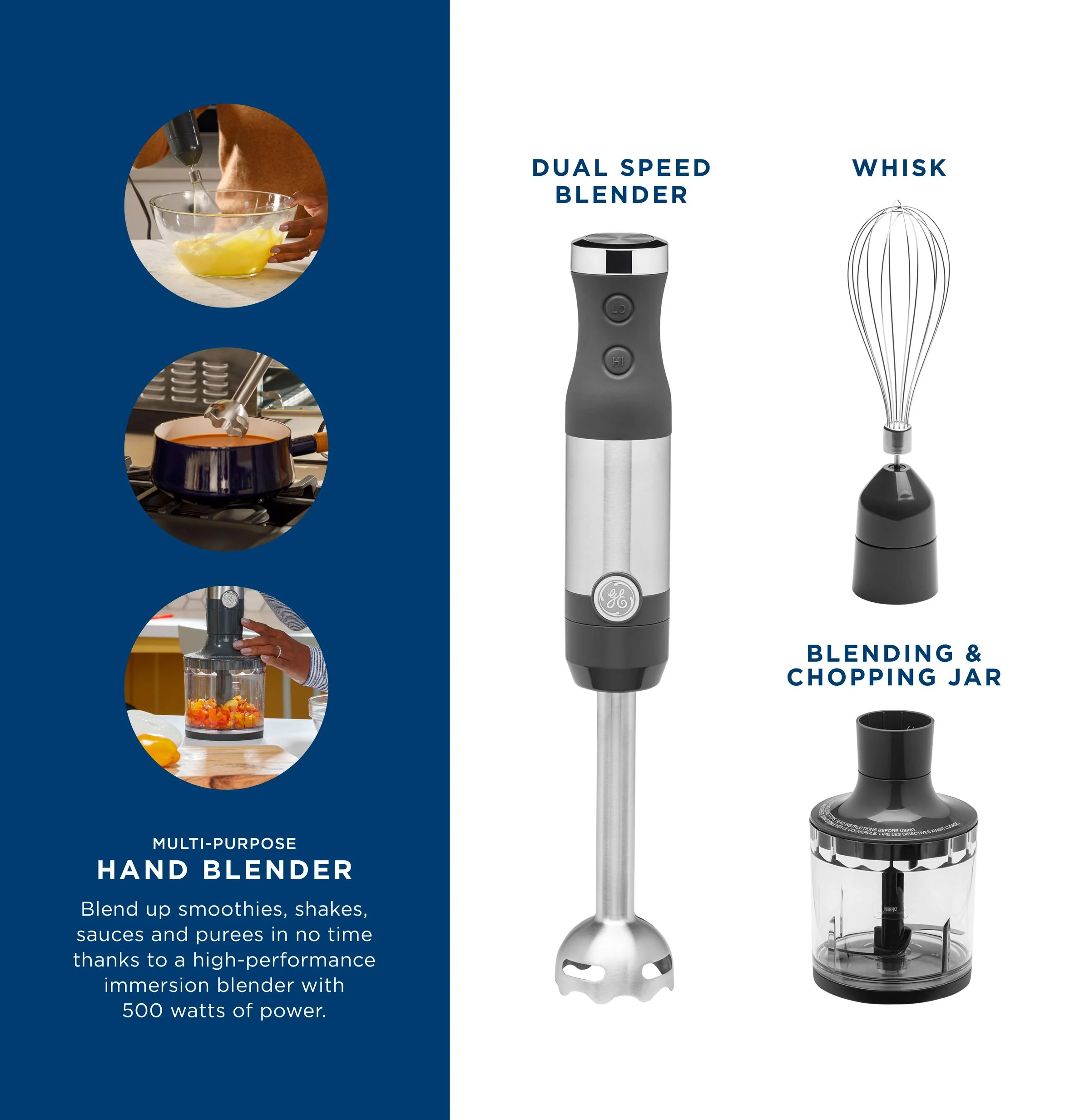 G8H1AASSPSS GE Immersion Blender with Accessories - Image 22