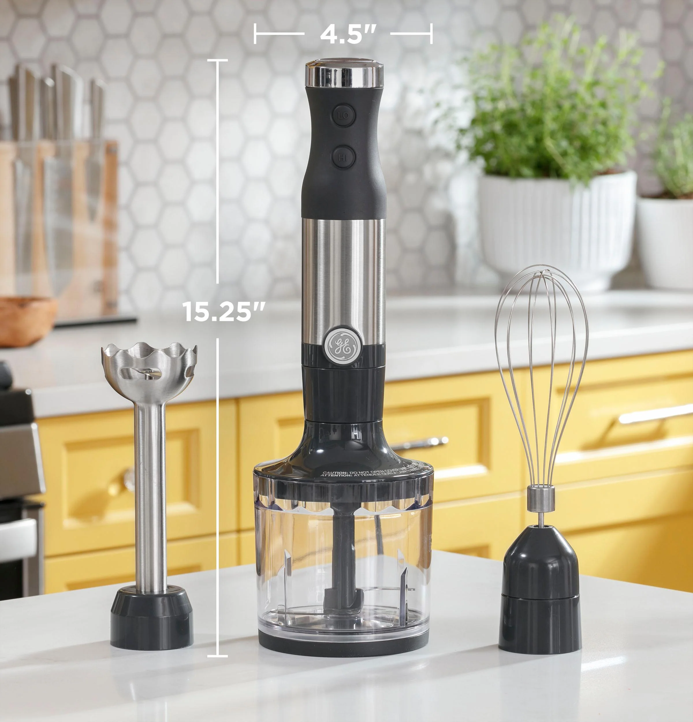 G8H1AASSPSS GE Immersion Blender with Accessories - Image 7