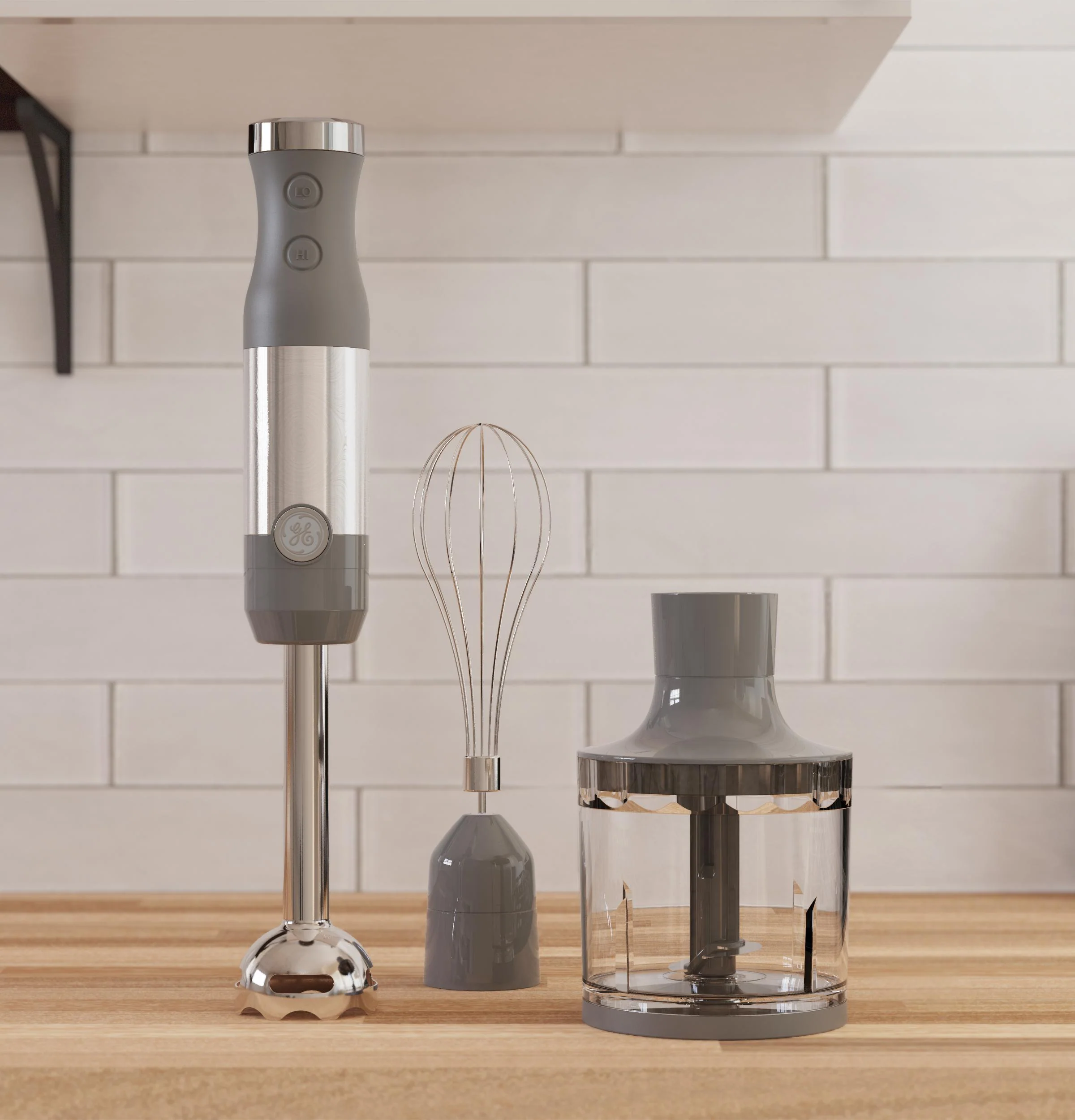 G8H1AASSPSS GE Immersion Blender with Accessories - Image 8