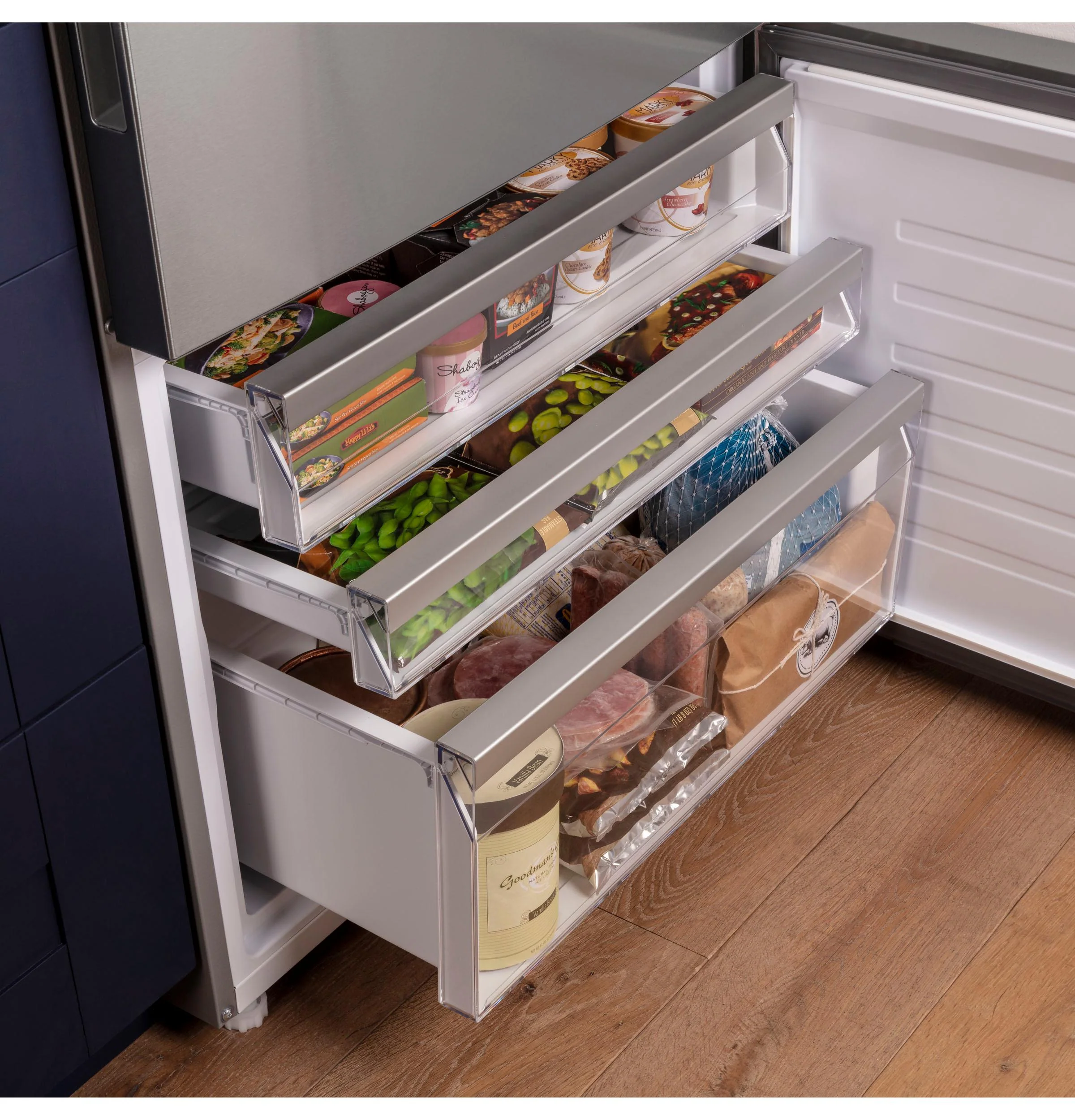 GBE17HYRFS GE® ENERGY STAR® 17.7 Cu. Ft. Counter-Depth Bottom-Freezer Refrigerator - Image 16