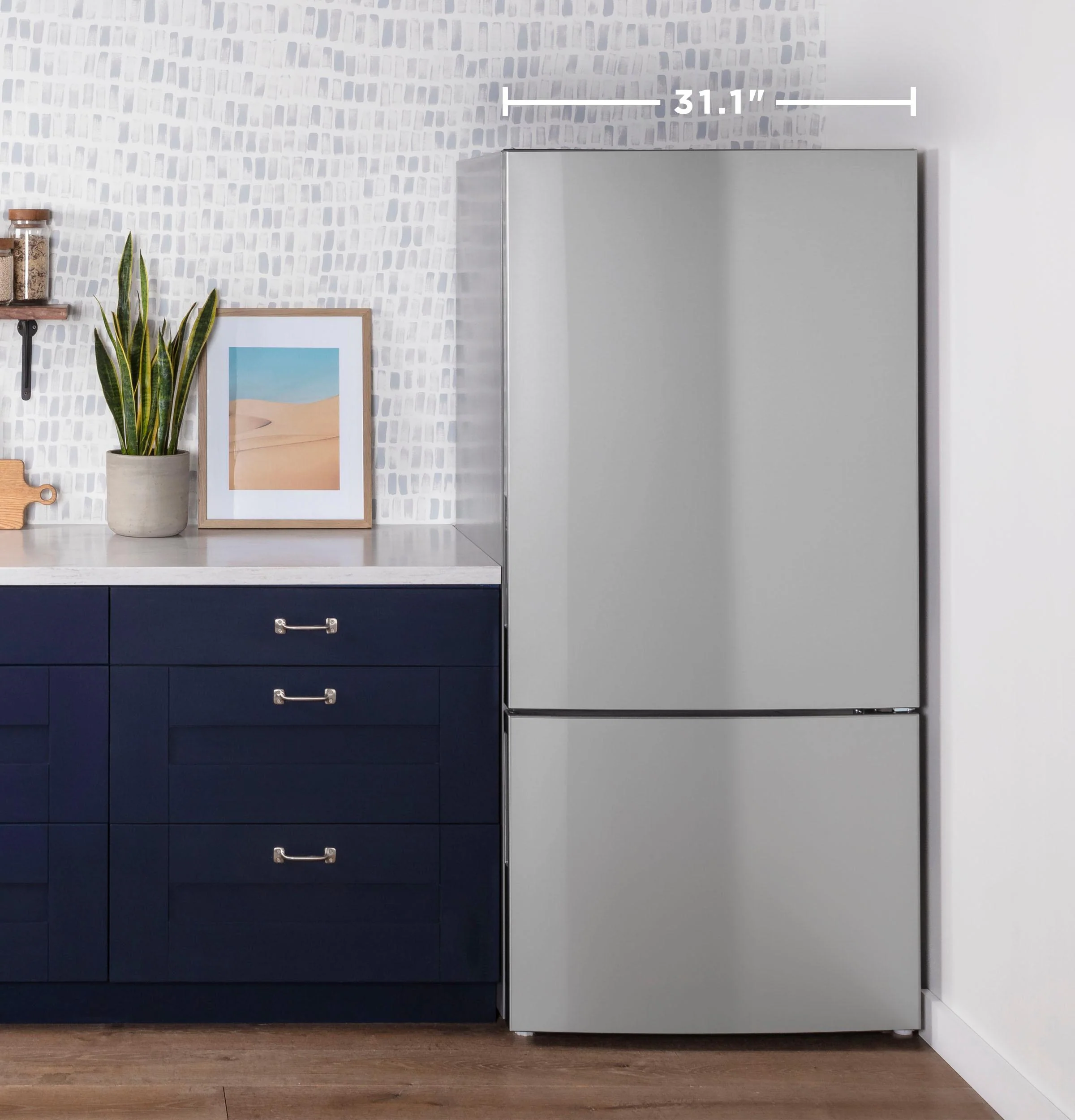 GBE17HYRFS GE® ENERGY STAR® 17.7 Cu. Ft. Counter-Depth Bottom-Freezer Refrigerator - Image 19
