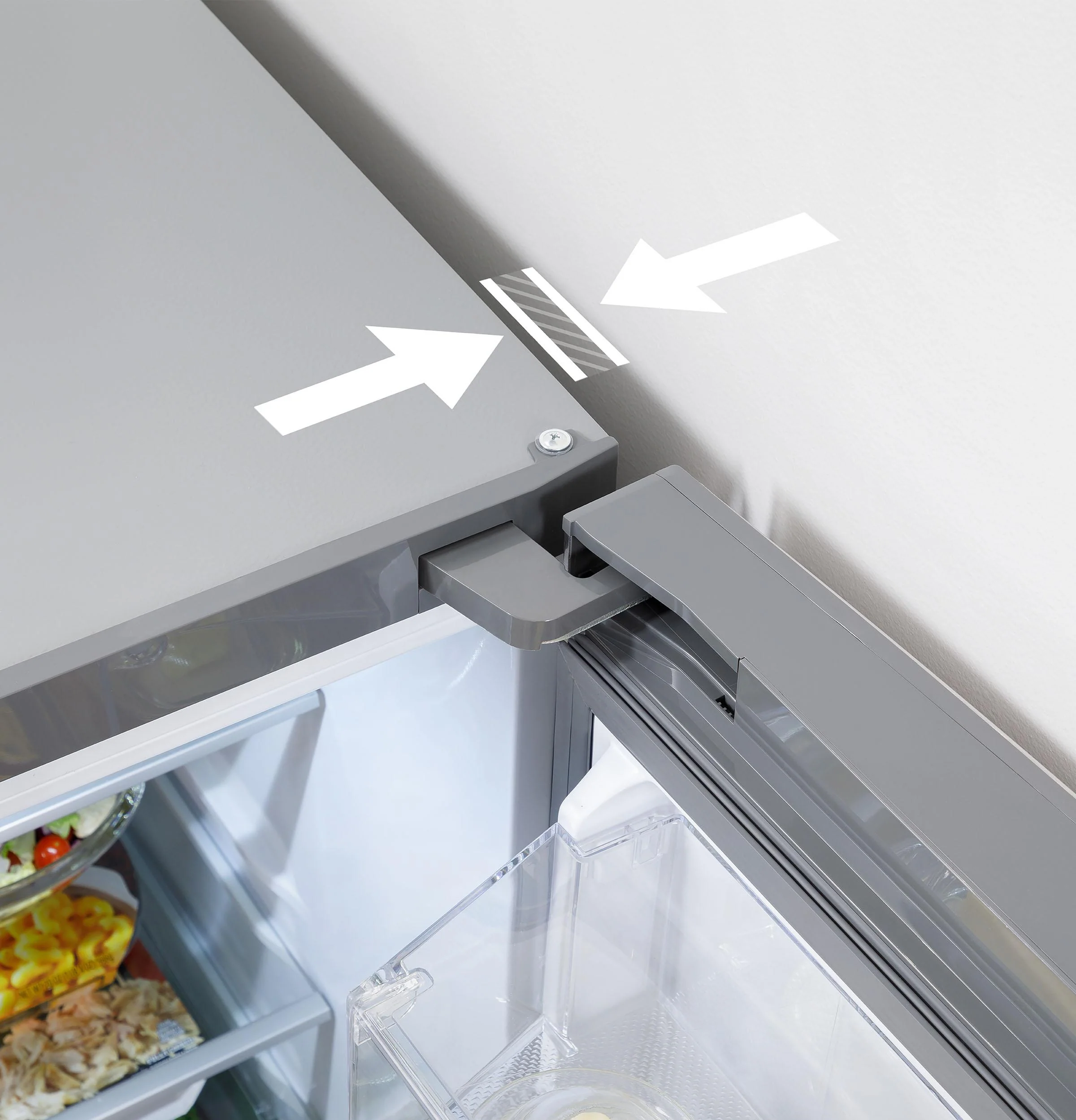 GBE17HYRFS GE® ENERGY STAR® 17.7 Cu. Ft. Counter-Depth Bottom-Freezer Refrigerator - Image 25