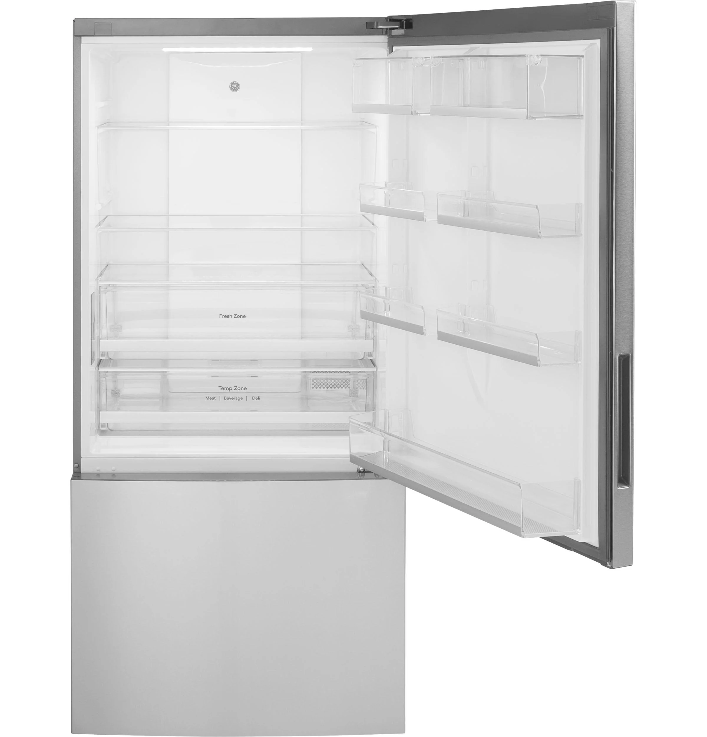 GBE17HYRFS GE® ENERGY STAR® 17.7 Cu. Ft. Counter-Depth Bottom-Freezer Refrigerator - Image 3