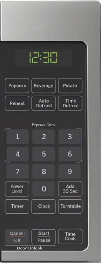 GCHK07N1WSS GE® 0.7 Cu. Ft. Spacemaker® Countertop Microwave Oven - Image 2