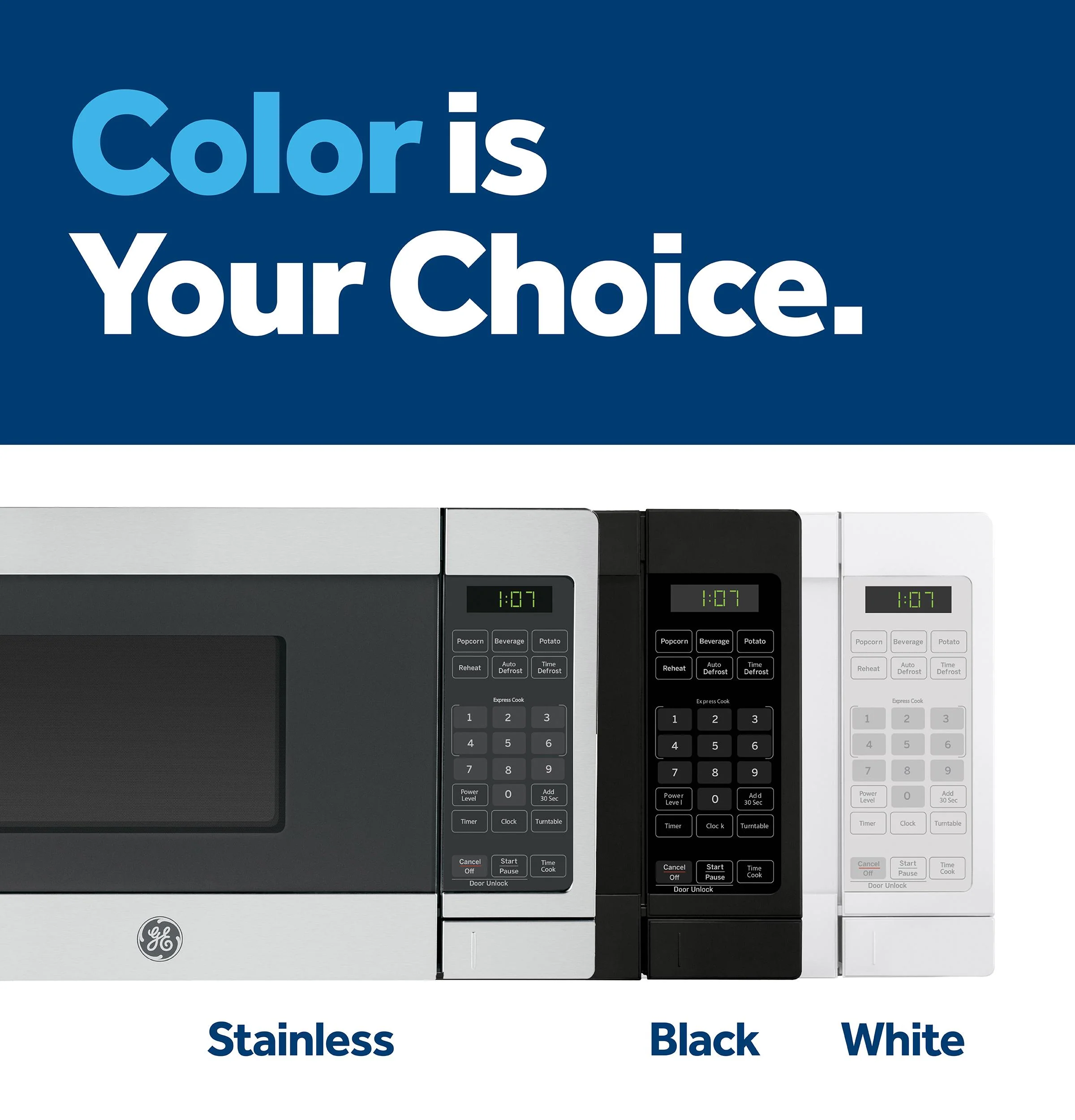 GCST07N1WWW GE® 0.7 Cu. Ft. Capacity Countertop Microwave Oven - Image 7