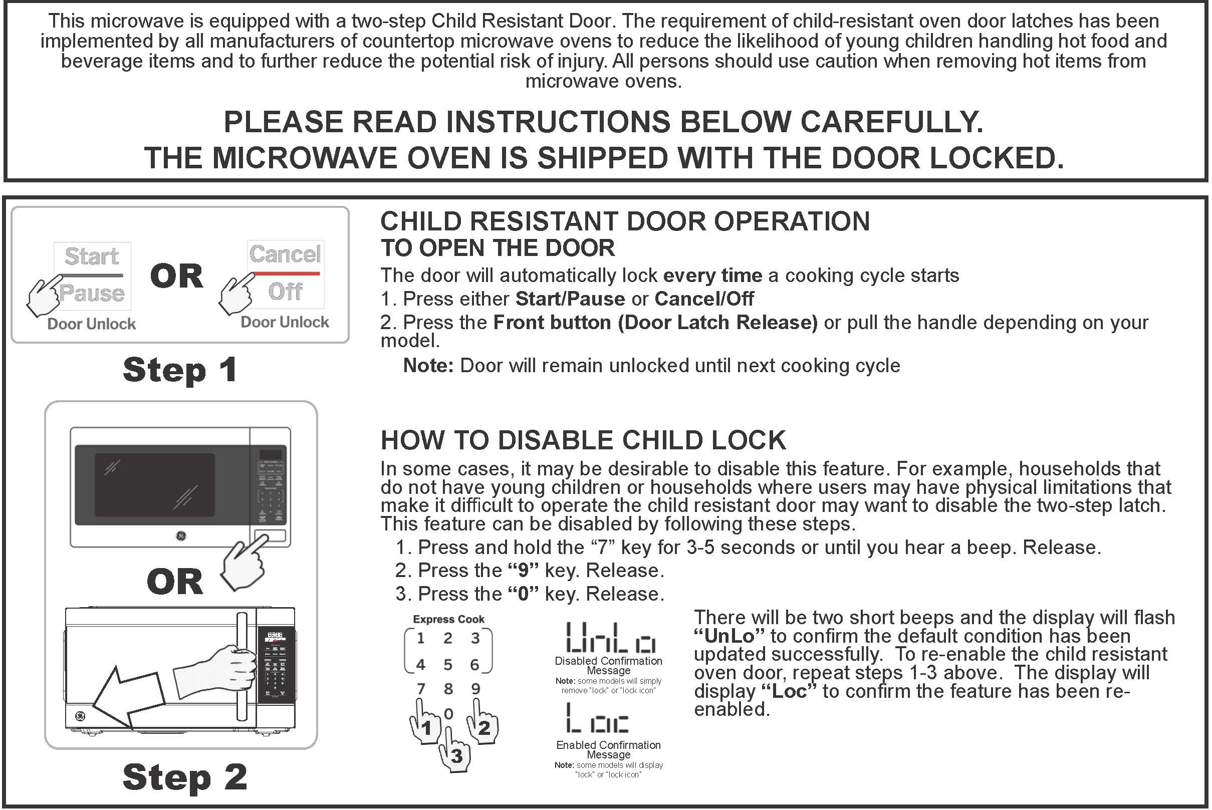 GCST09U1WSS GE® 0.9 Cu. Ft. Capacity Smart Countertop Microwave Oven with Scan-To-Cook Technology - Image 2