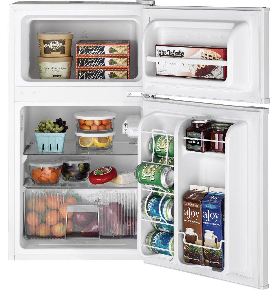 GE® ENERGY STAR® Double-Door Compact Refrigerator - Image 3