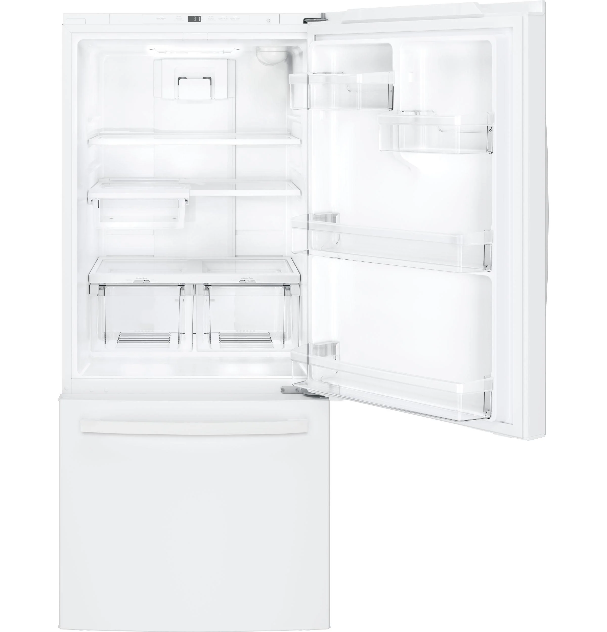 GDE21EGKWW GE® ENERGY STAR® 21.0 Cu. Ft. Bottom-Freezer Refrigerator - Image 13