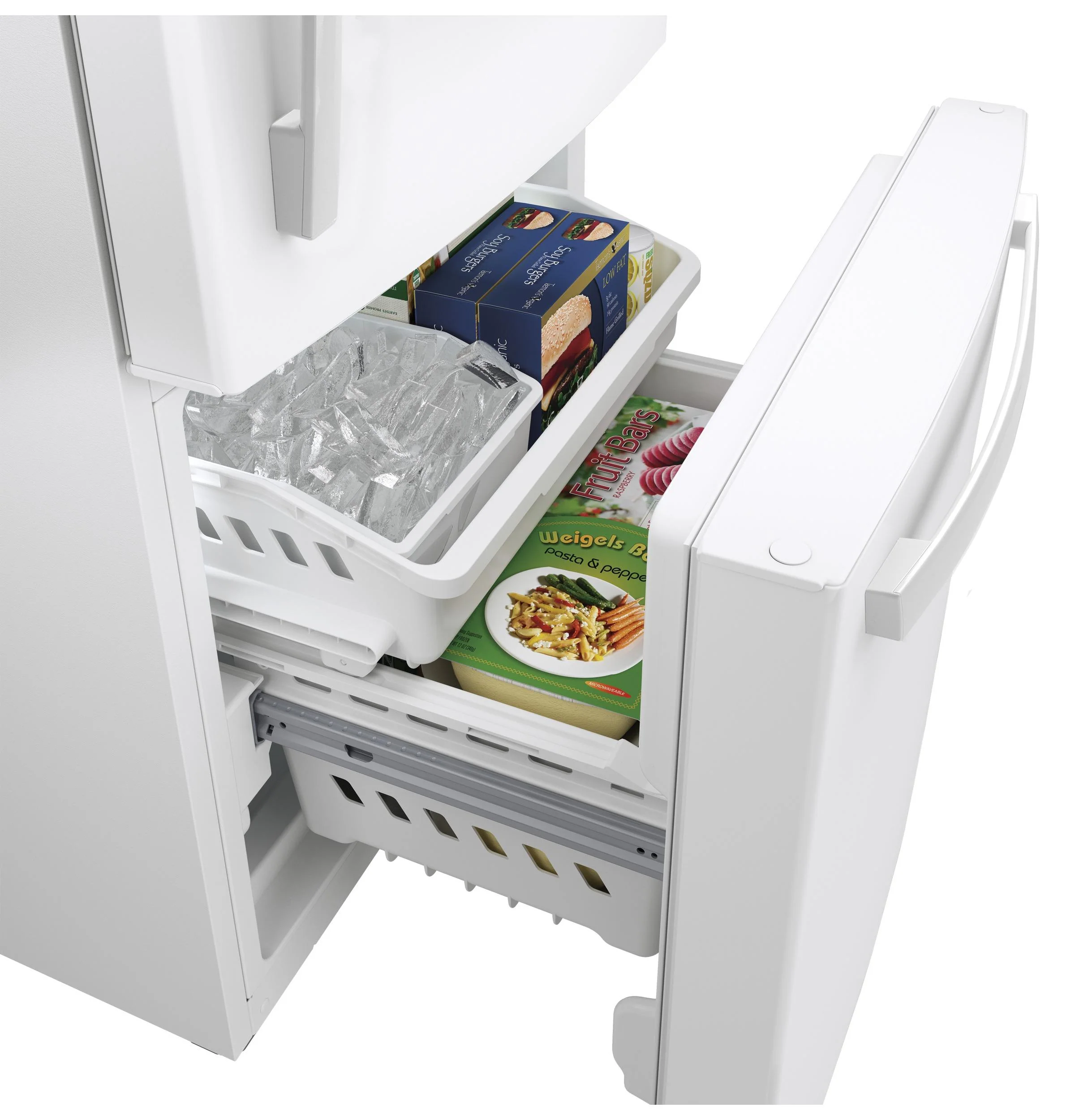 GDE21EGKWW GE® ENERGY STAR® 21.0 Cu. Ft. Bottom-Freezer Refrigerator - Image 14