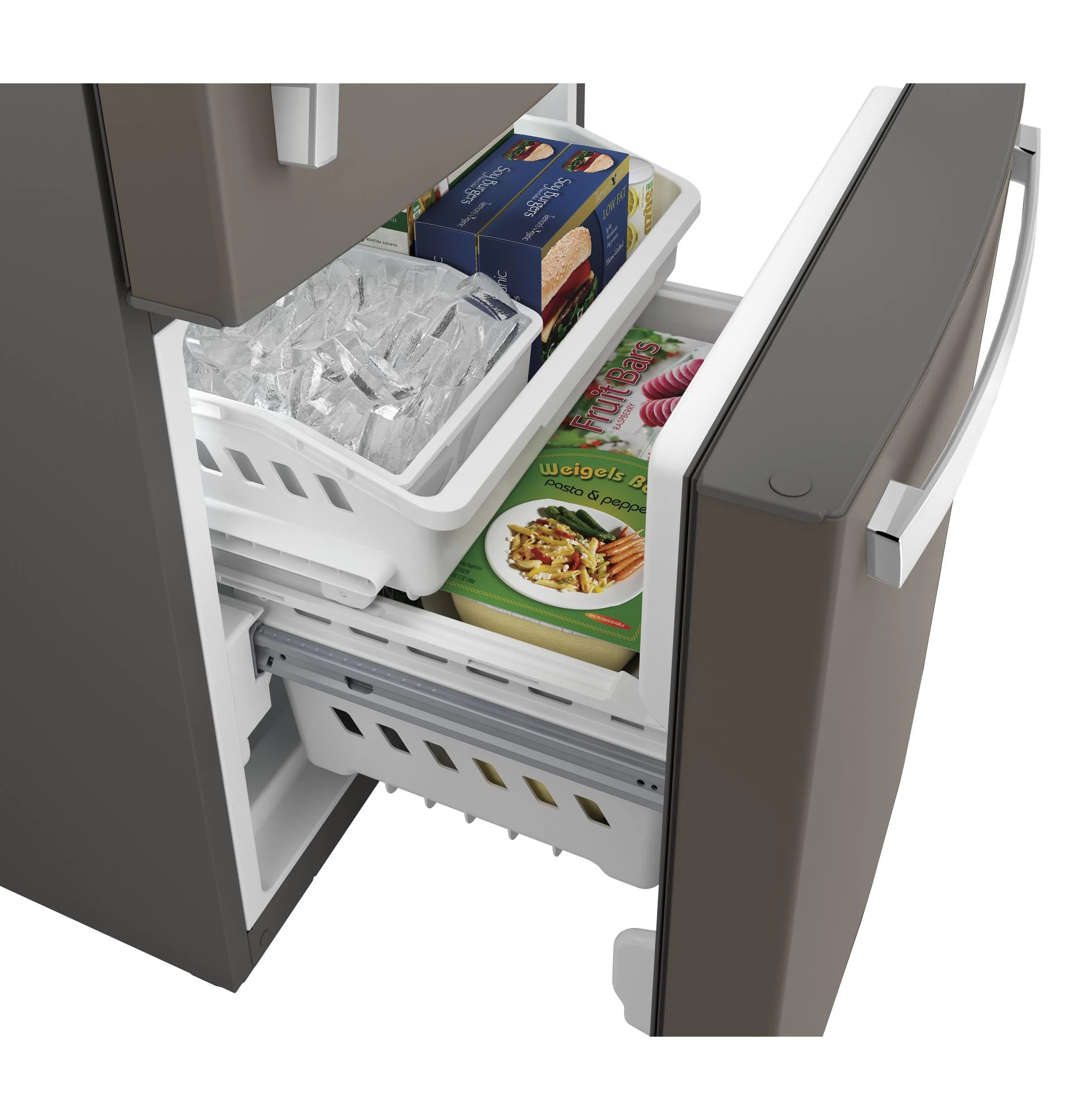 GDE21EMKES GE ENERGY STAR 21.0 Cu. Ft. Bottom-Freezer Refrigerator - Image 12