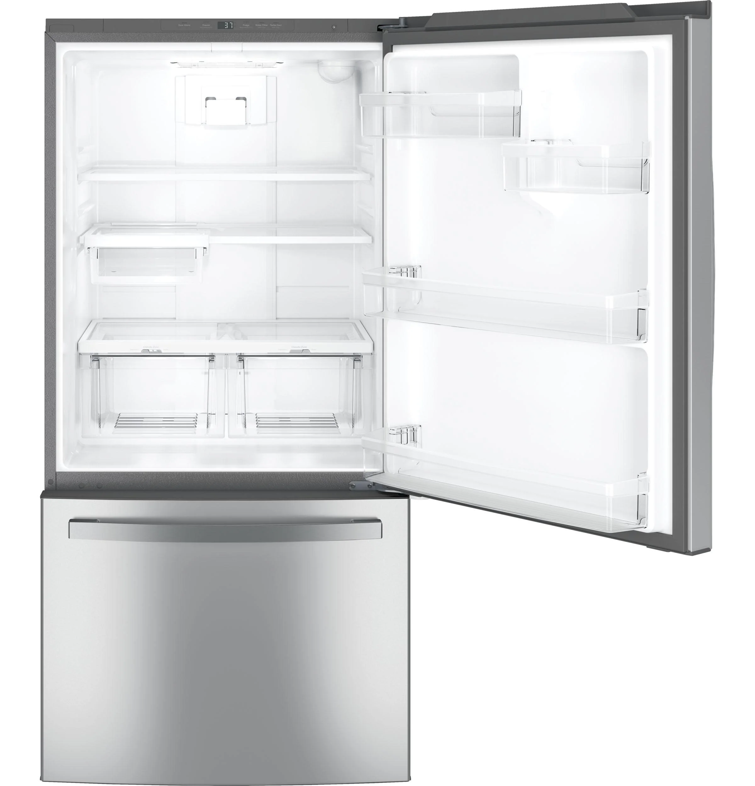 GDE25EYKFS GE® ENERGY STAR® 24.8 Cu. Ft. Bottom-Freezer Drawer Refrigerator - Image 3