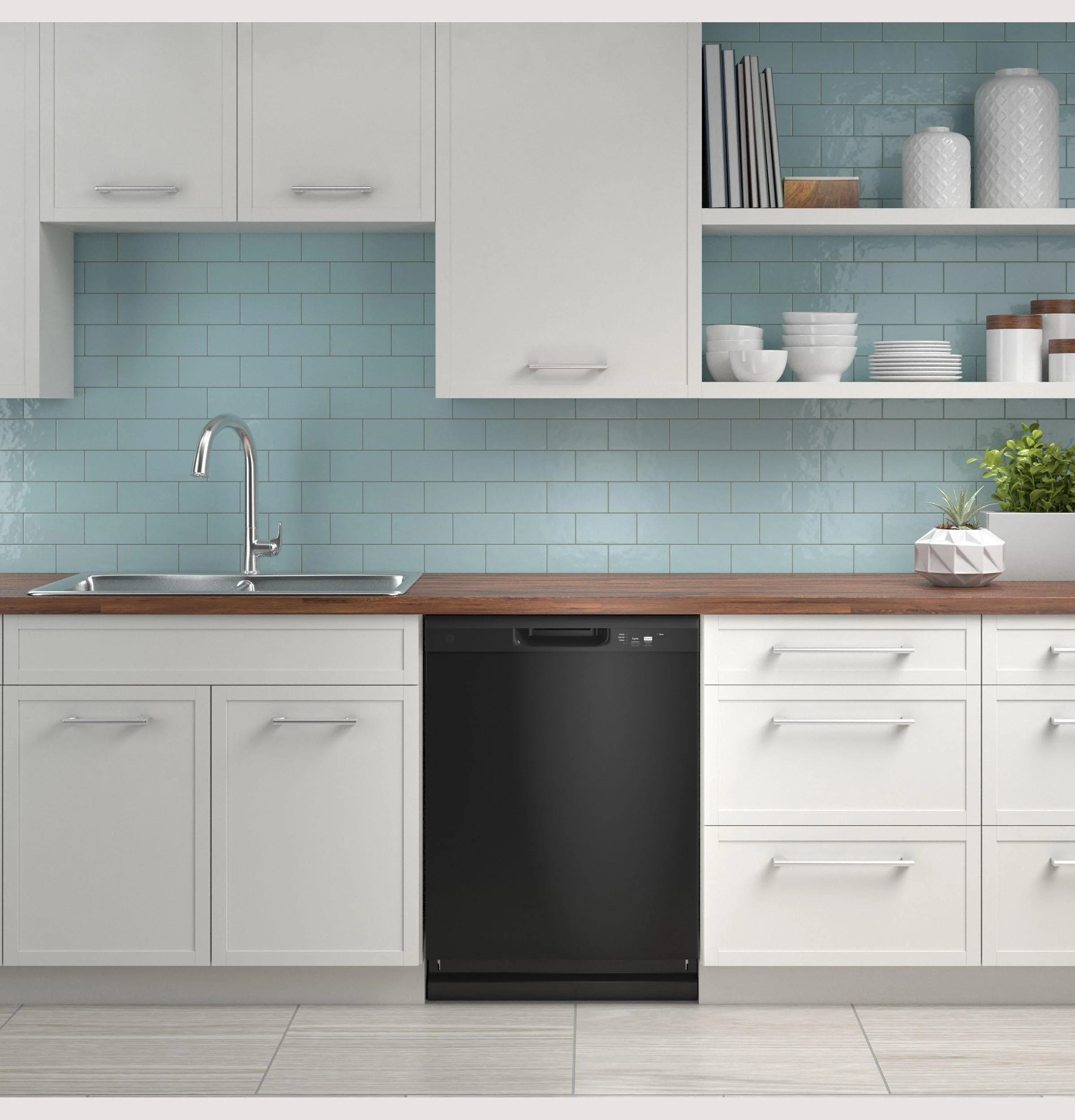GDF450PGRBB GE® Dishwasher with Front Controls - Image 5
