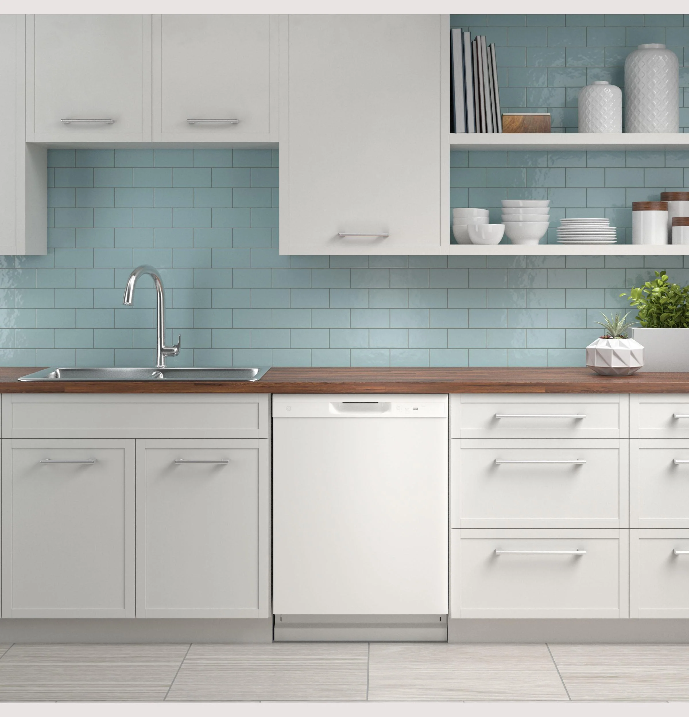 GDF450PGRWW GE® Dishwasher with Front Controls - Image 5