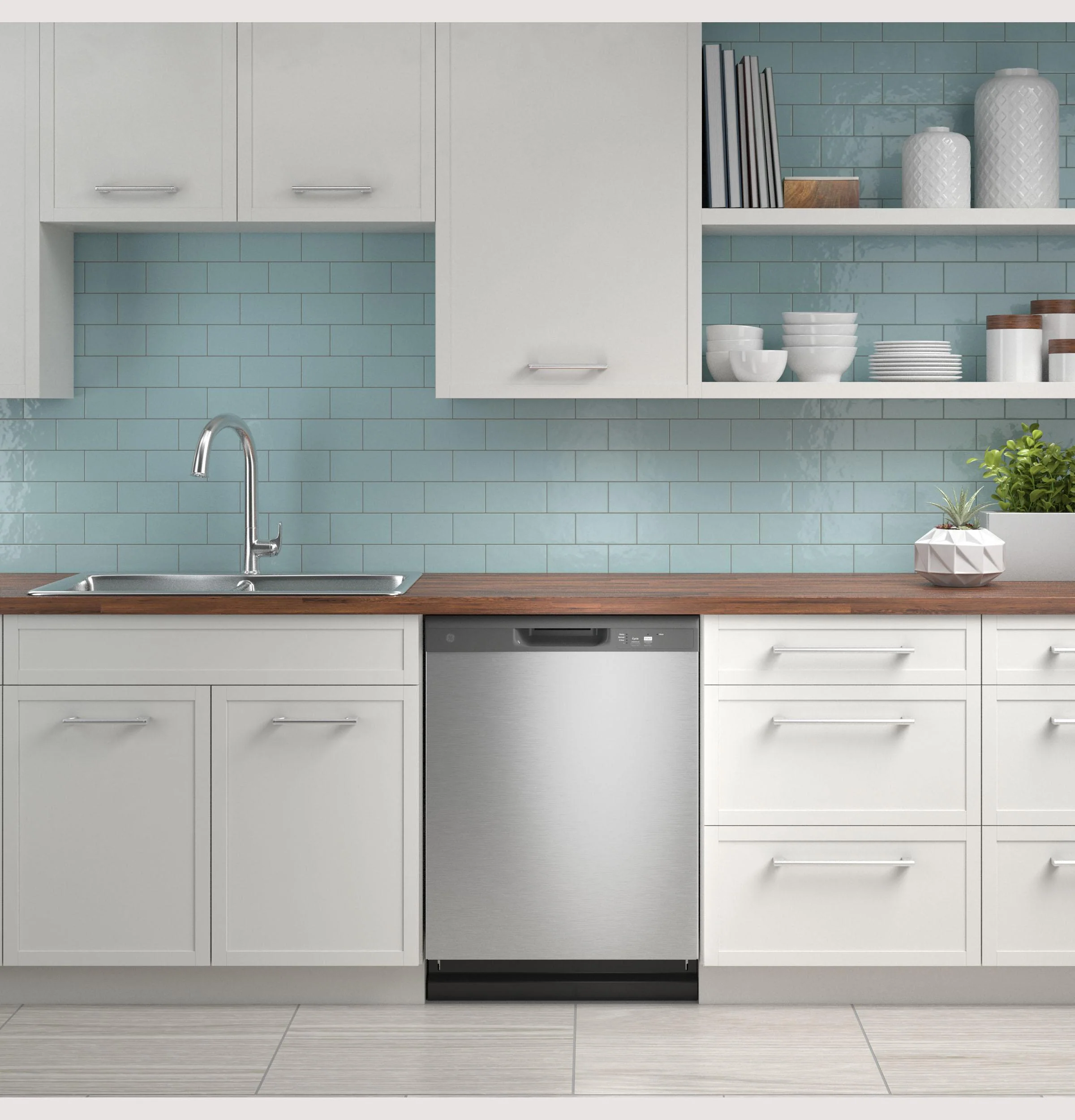 GDF450PSRSS GE® Dishwasher with Front Controls - Image 5