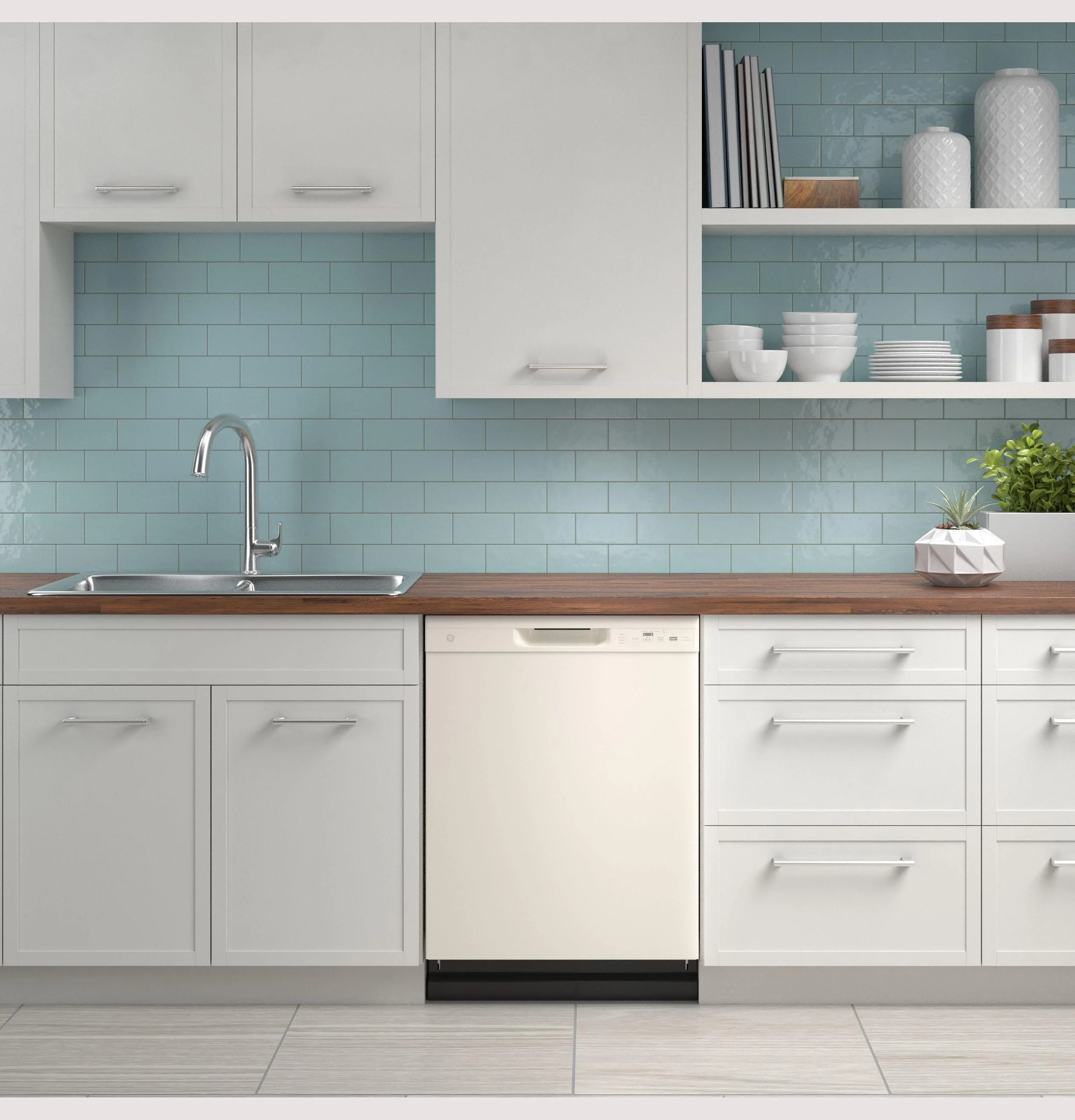 GDF535PGRCC GE® ENERGY STAR® Dishwasher with Front Controls - Image 23