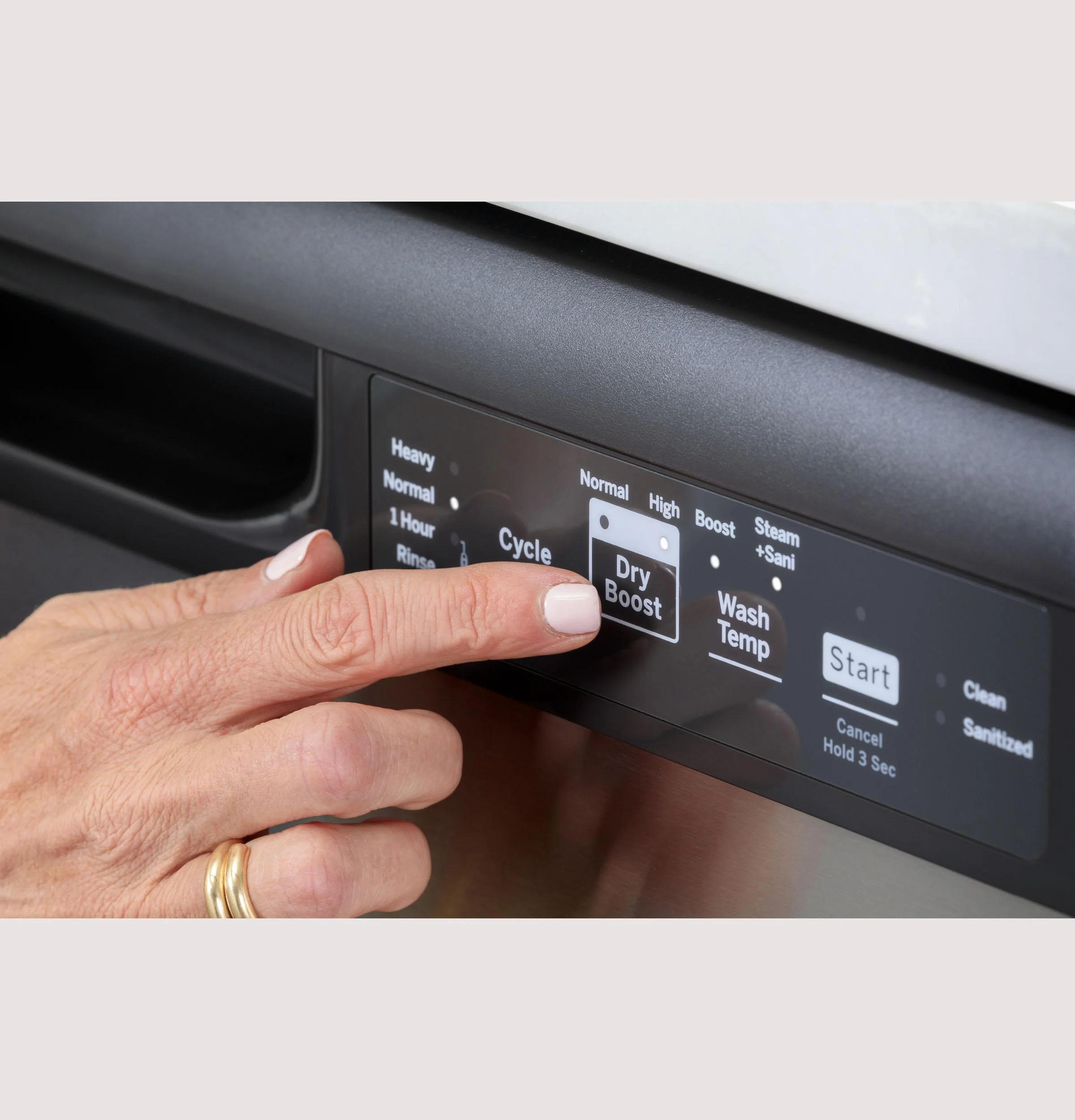 GDF535PGRWW GE® ENERGY STAR® Dishwasher with Front Controls - Image 12