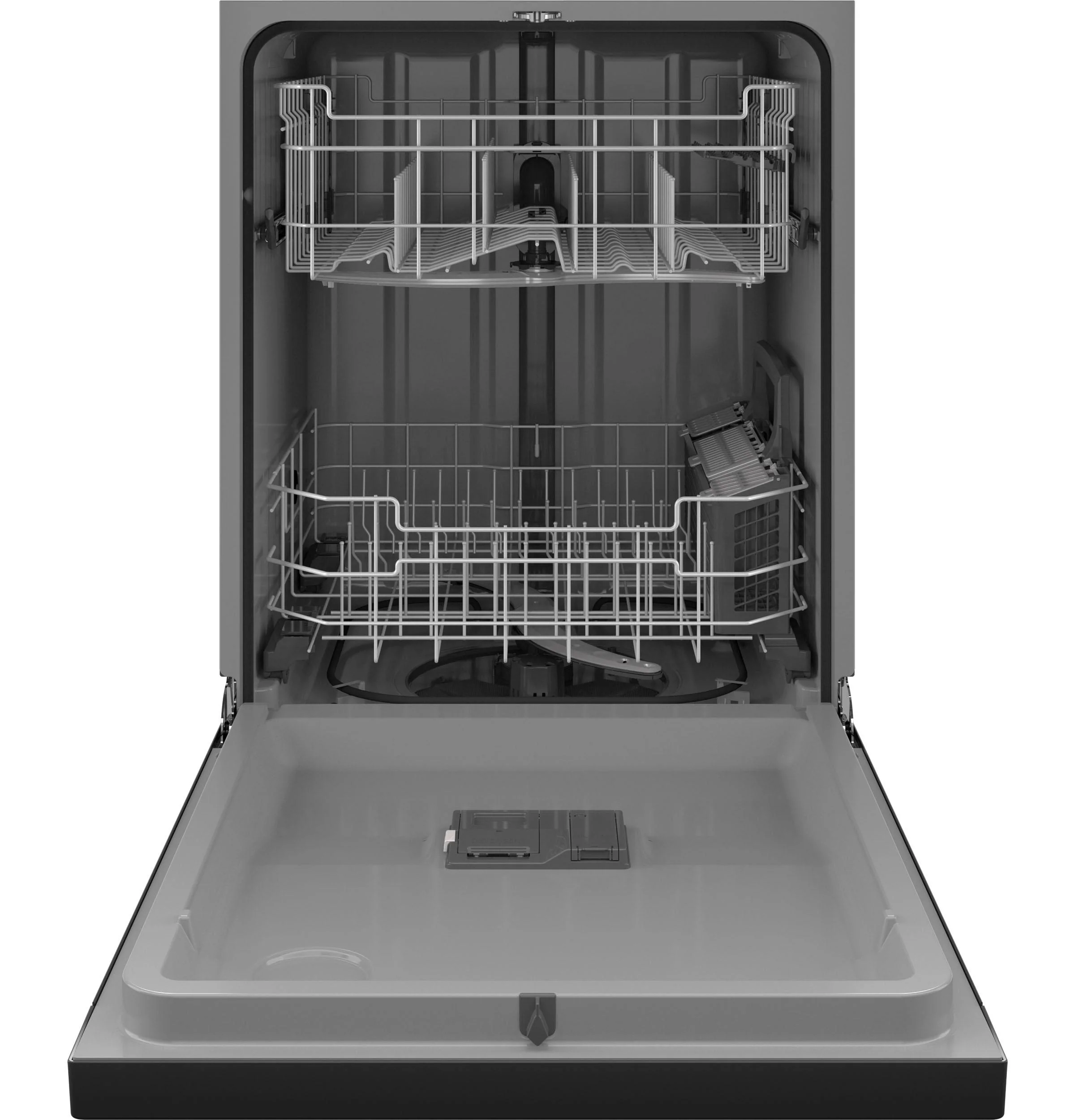 GDF550PGRBB GE® ENERGY STAR® Front Control with Plastic Interior Dishwasher with Sanitize Cycle & Dry Boost - Image 3
