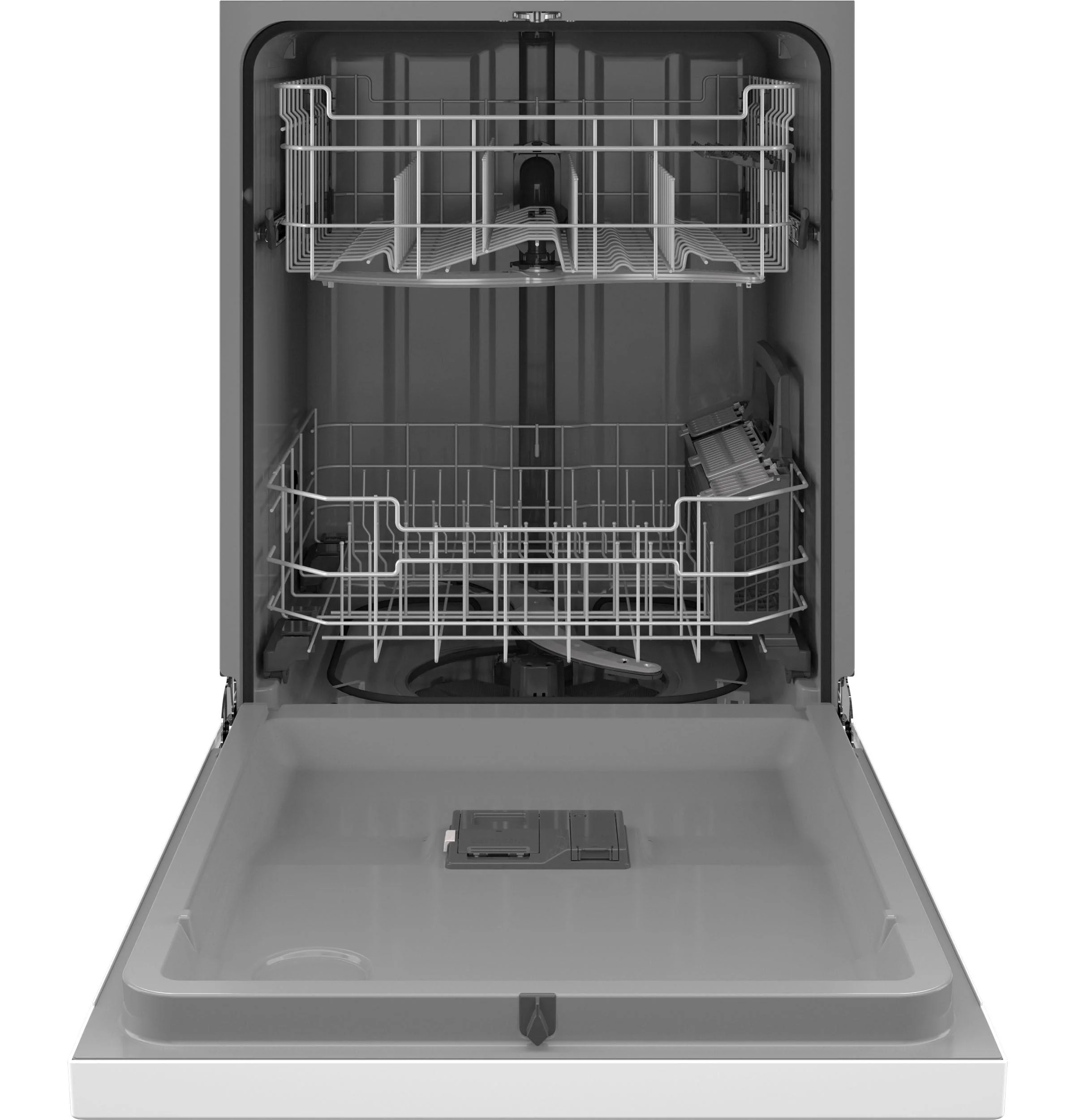 GDF550PGRWW GE® ENERGY STAR® Front Control with Plastic Interior Dishwasher with Sanitize Cycle & Dry Boost - Image 3