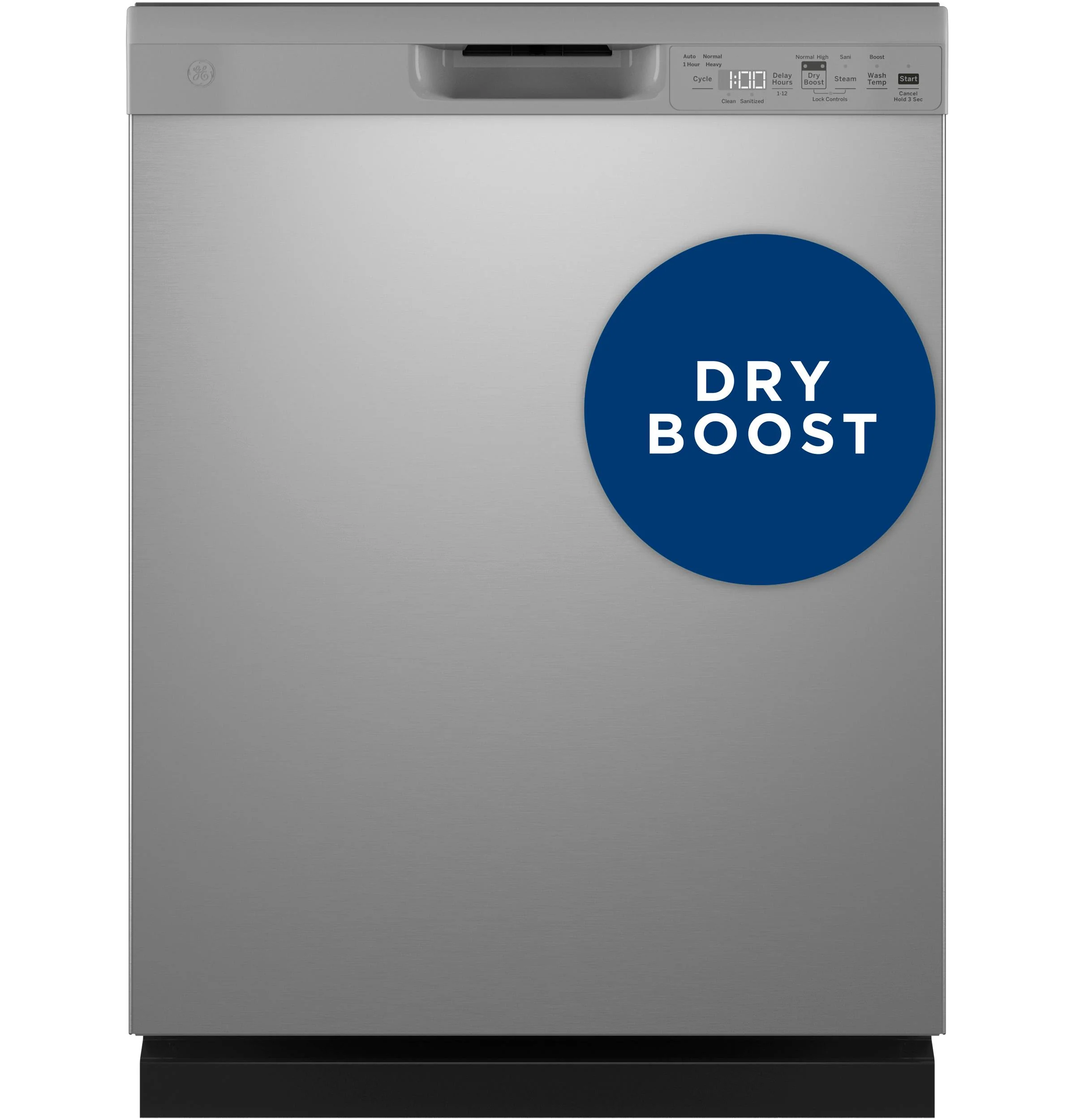 GDF550PSRSS GE ENERGY STAR Front Control with Plastic Interior Dishwasher with Sanitize Cycle & Dry Boost - Image 2